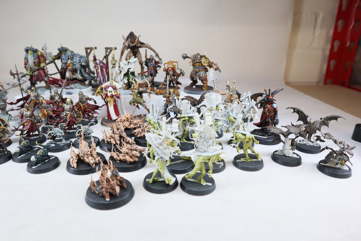 Warhammer Quest: Cursed City (Models built and painted)