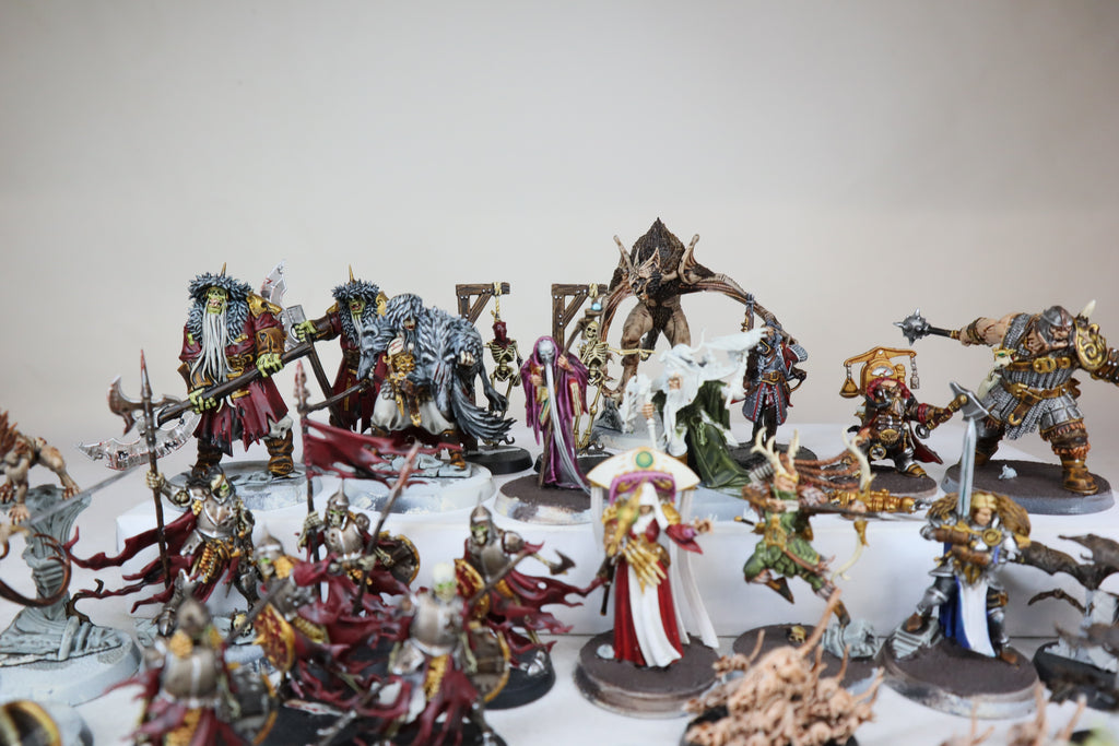 Warhammer Quest: Cursed City (Models built and painted)