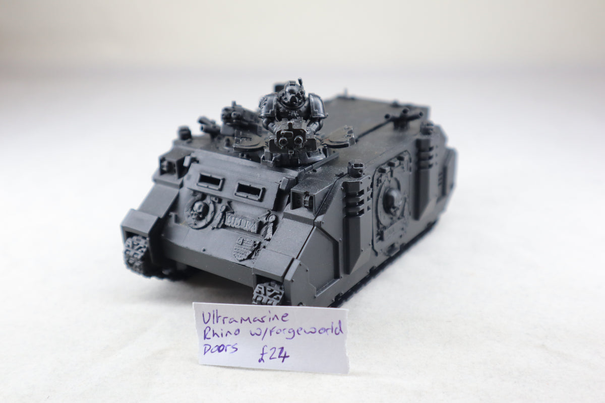 Ultramarine Rhino With Forgeworld Doors