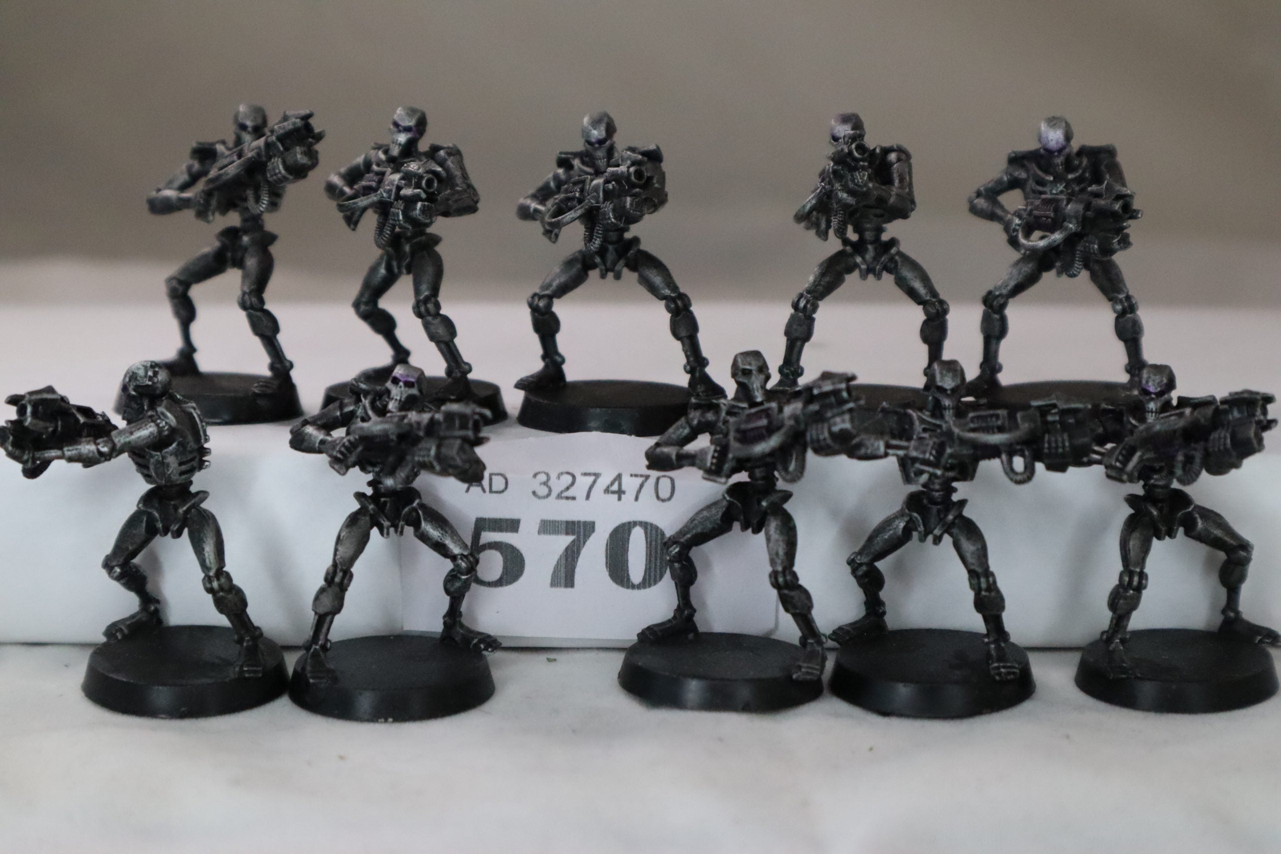 Necron close quarter weapons