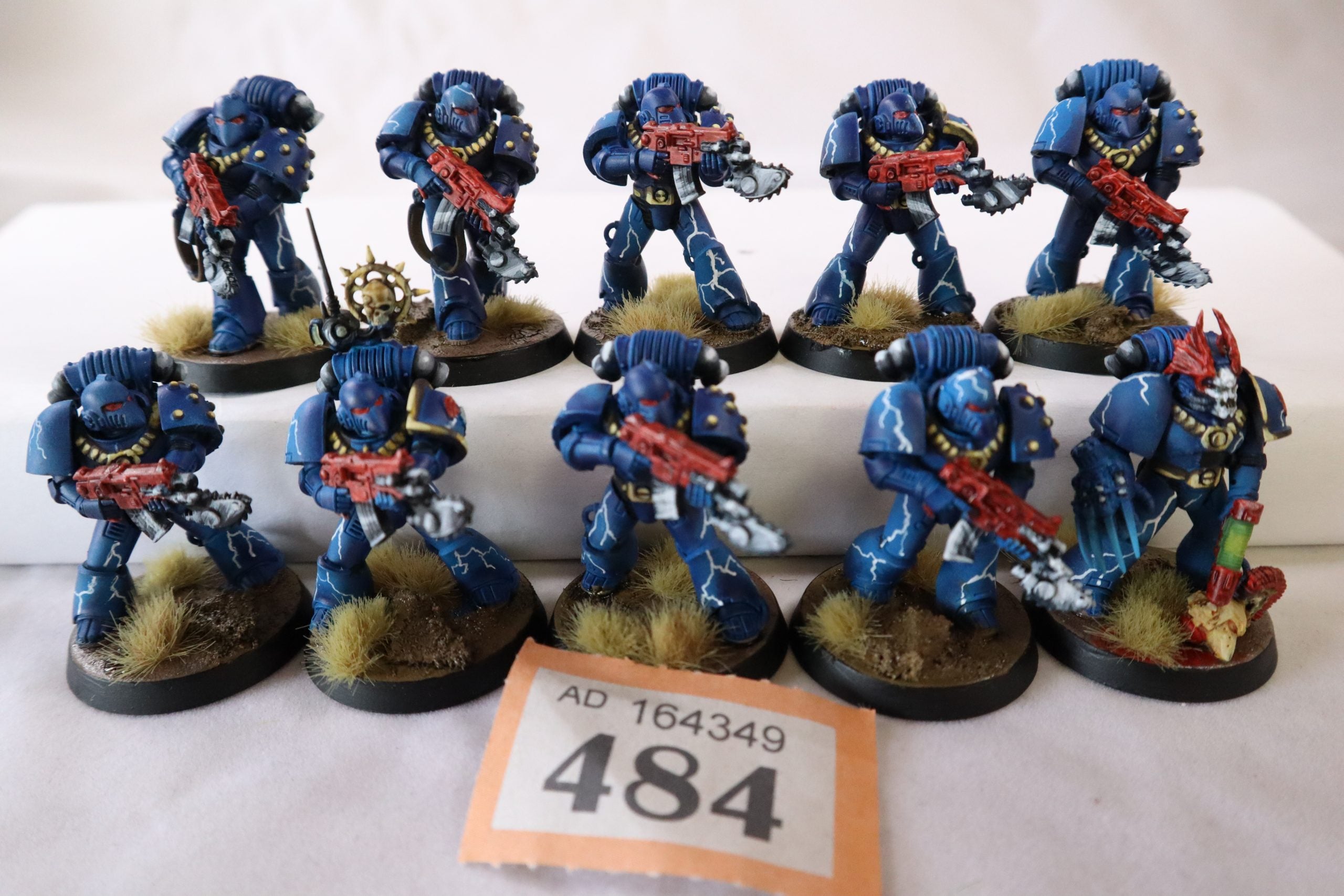 10 Man MKV Tactical Space Marine Squad (Night Lords)