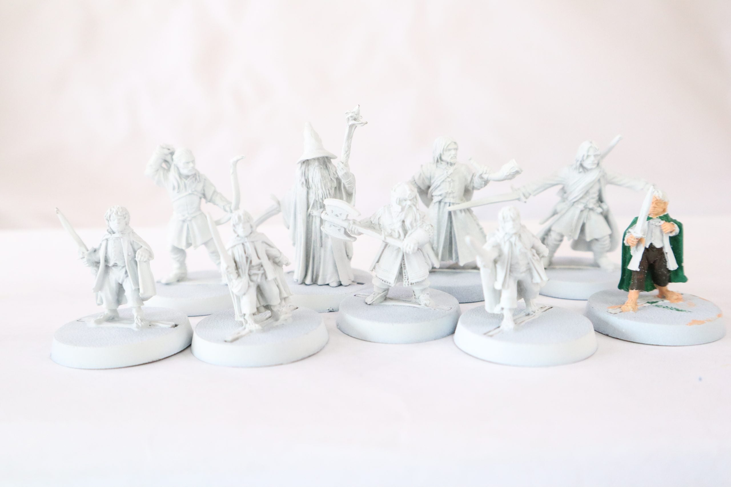 Fellowship Of The Ring 2001 Model Set (Primed)