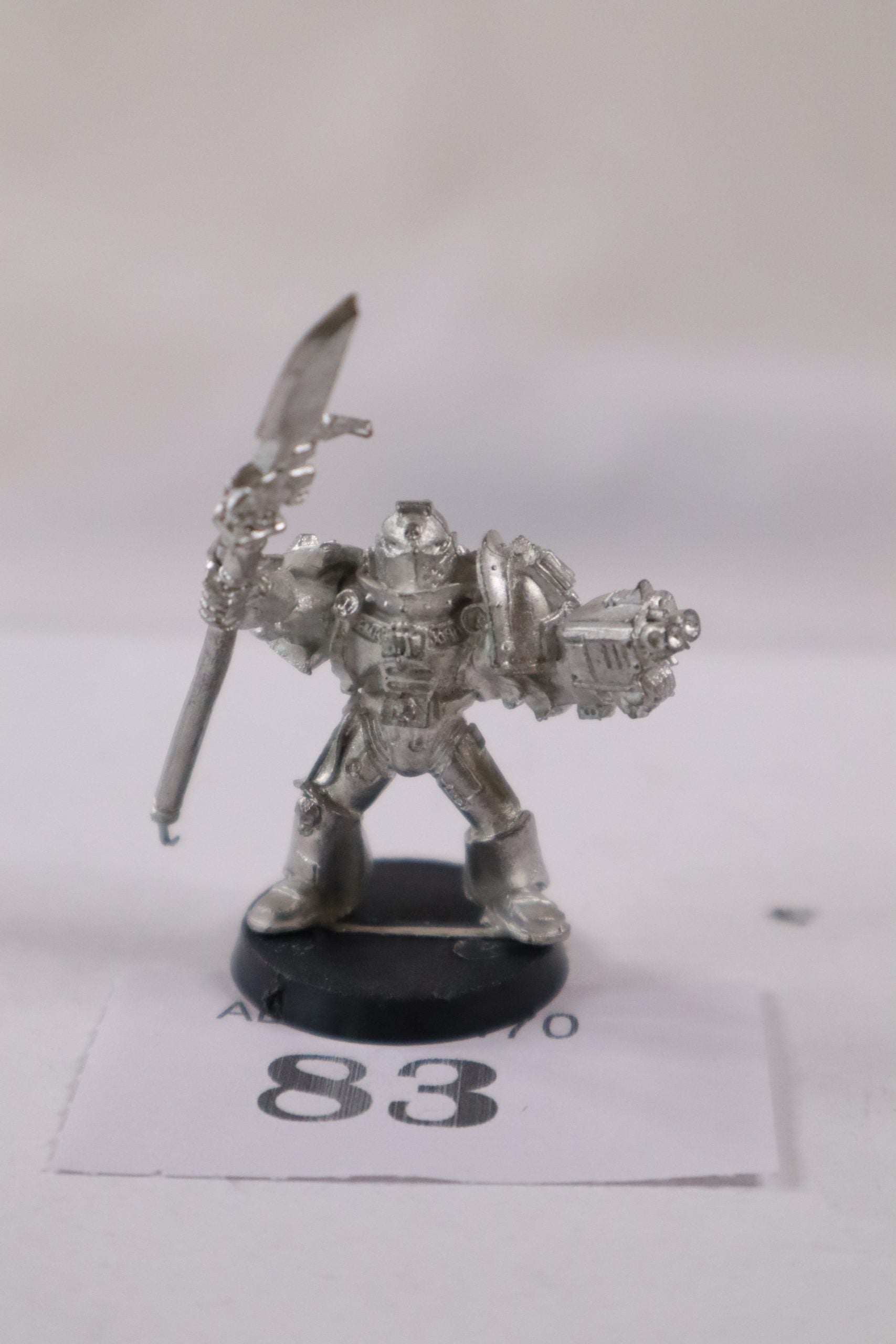 Grey Knight With Force Halberd