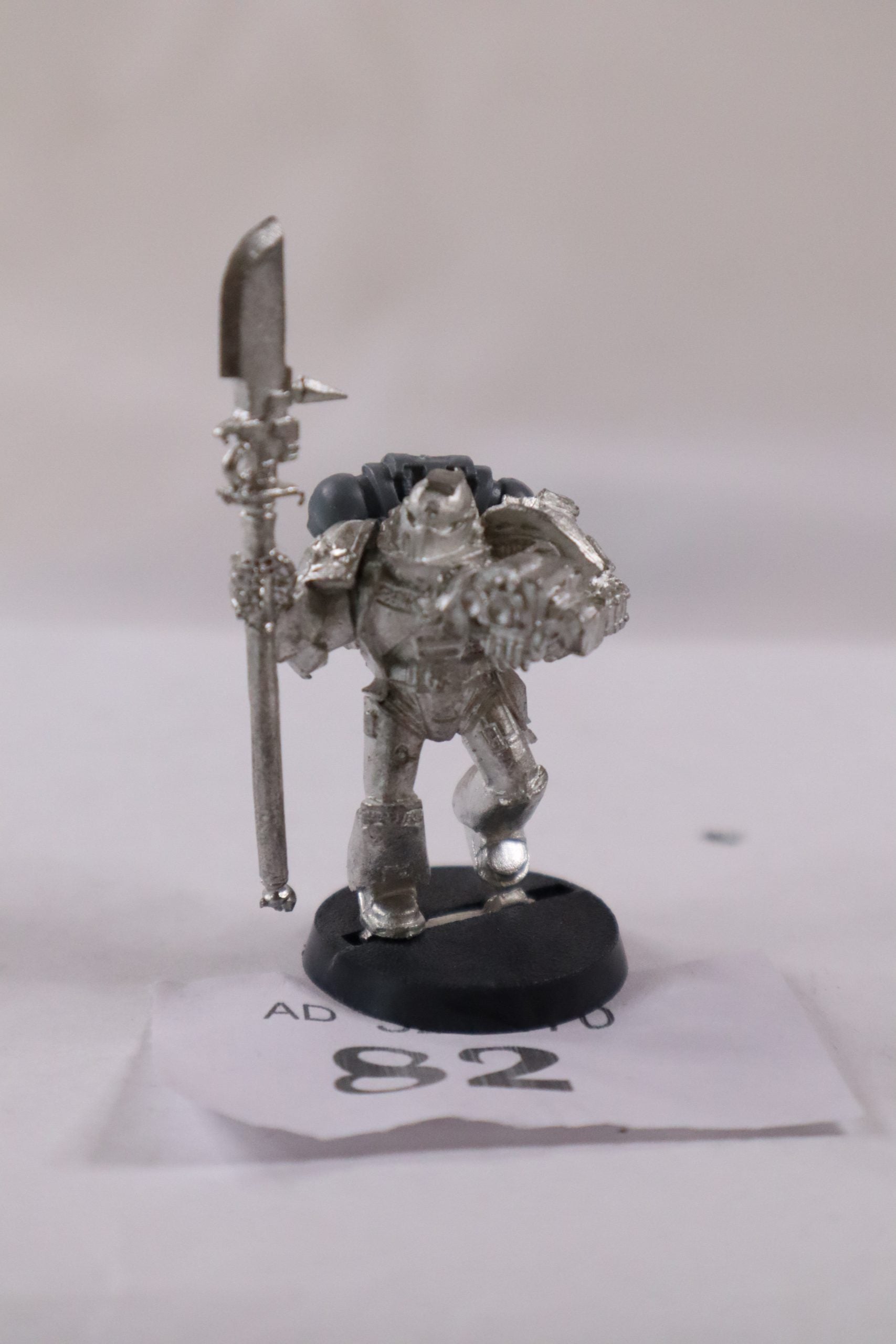 Grey Knight With Force Halberd