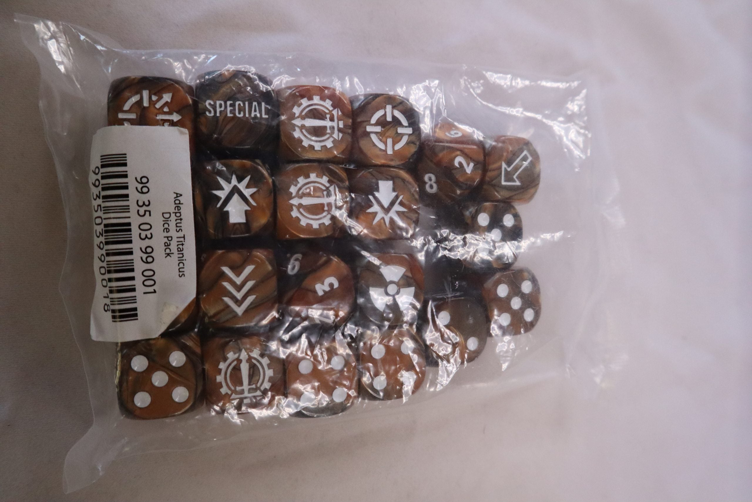 Adeptus titanicus dice pack