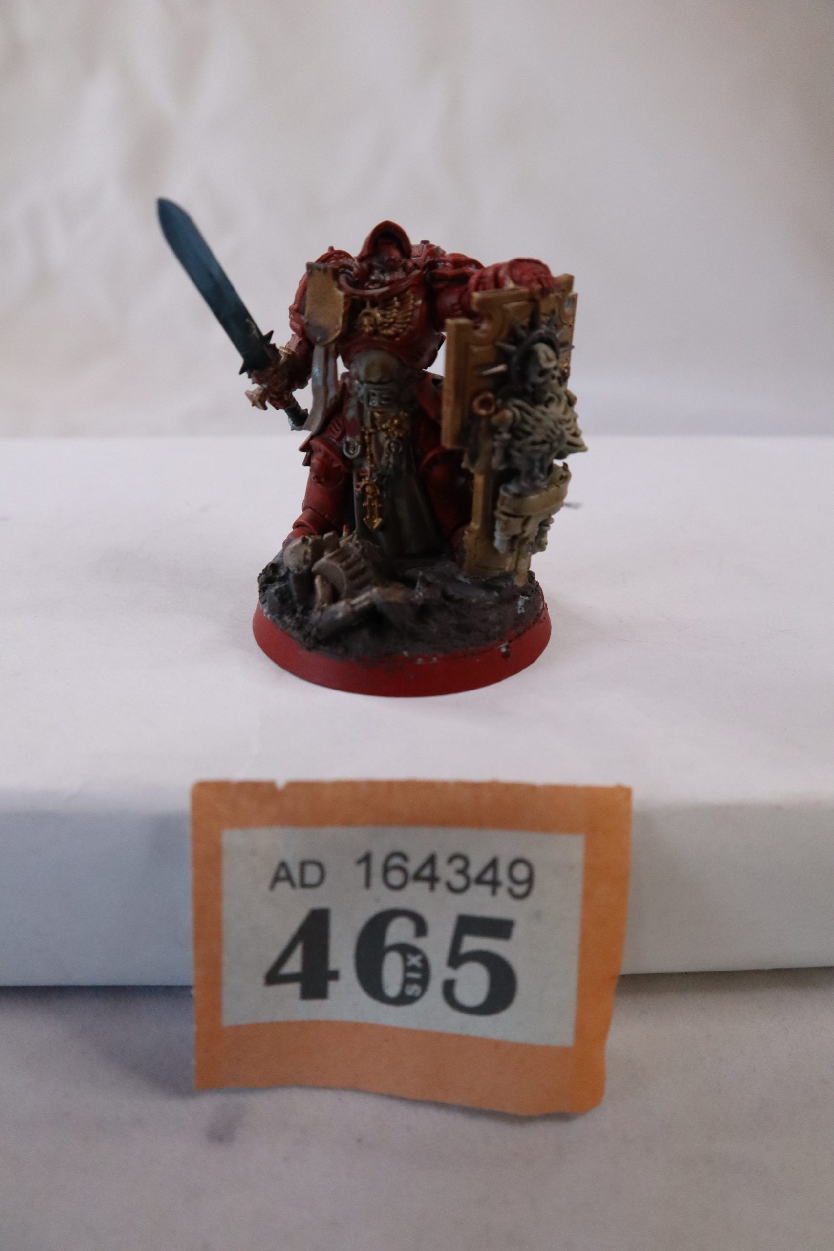 Captain with relic shield