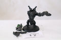 Metal Ork Warboss With Big Choppa OOP