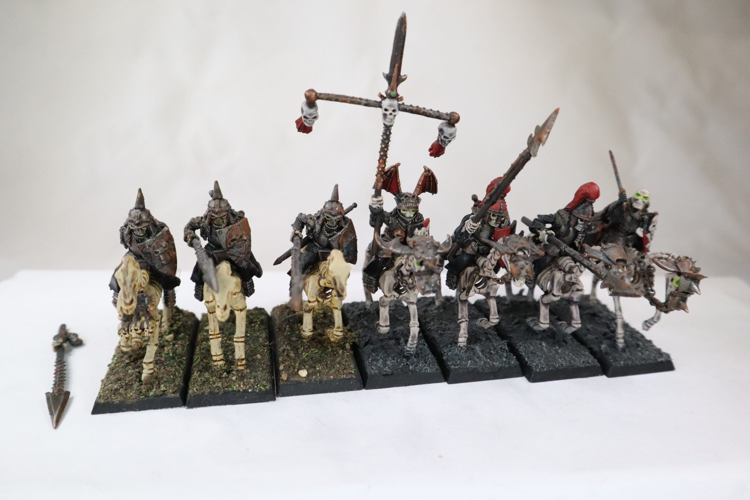 7 Metal Black Knights