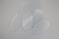 Clear Oval Base 30x60mm