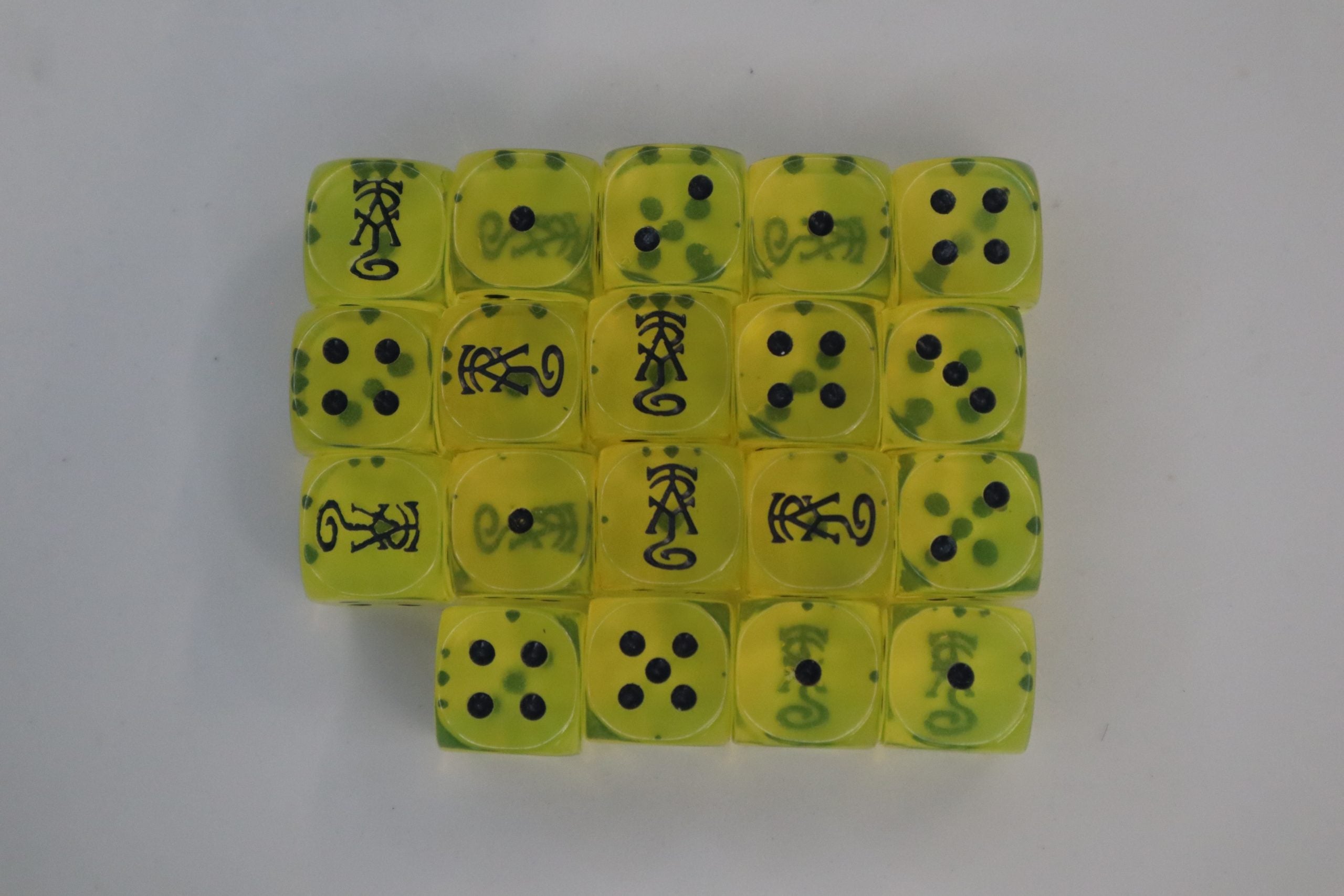 Lumineth Realm Lords Dice x19