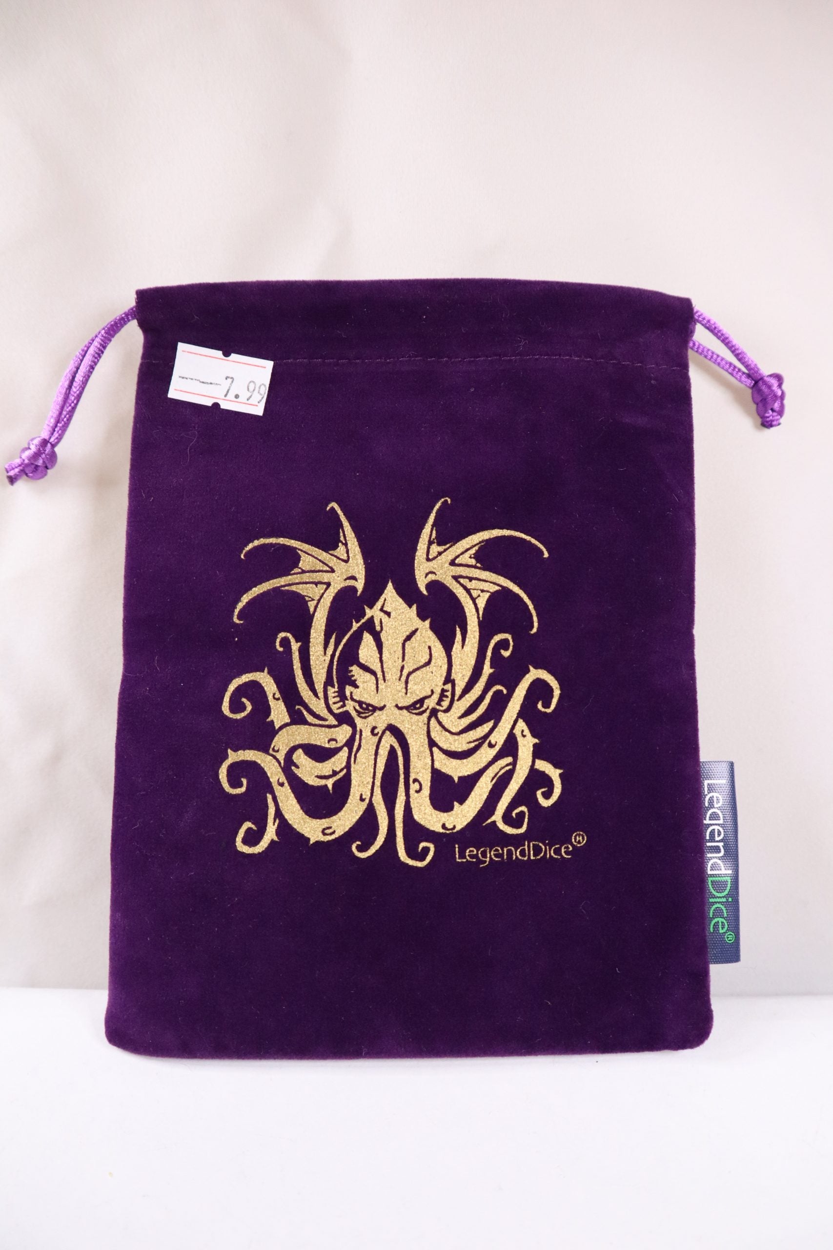 LegendDice Cthulhu Dice Bag Purple