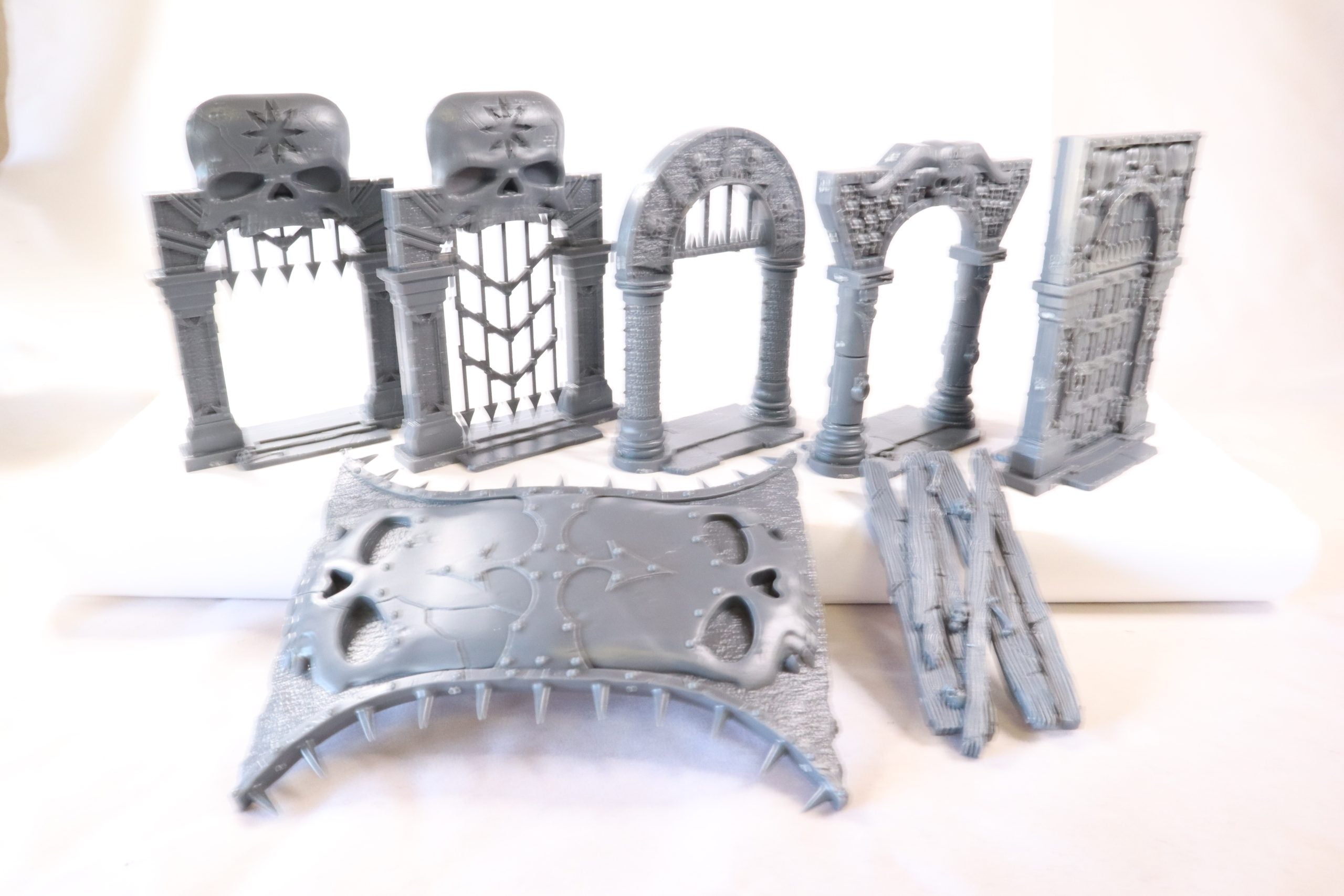 Warcry catacombs terrain set doors and bridges