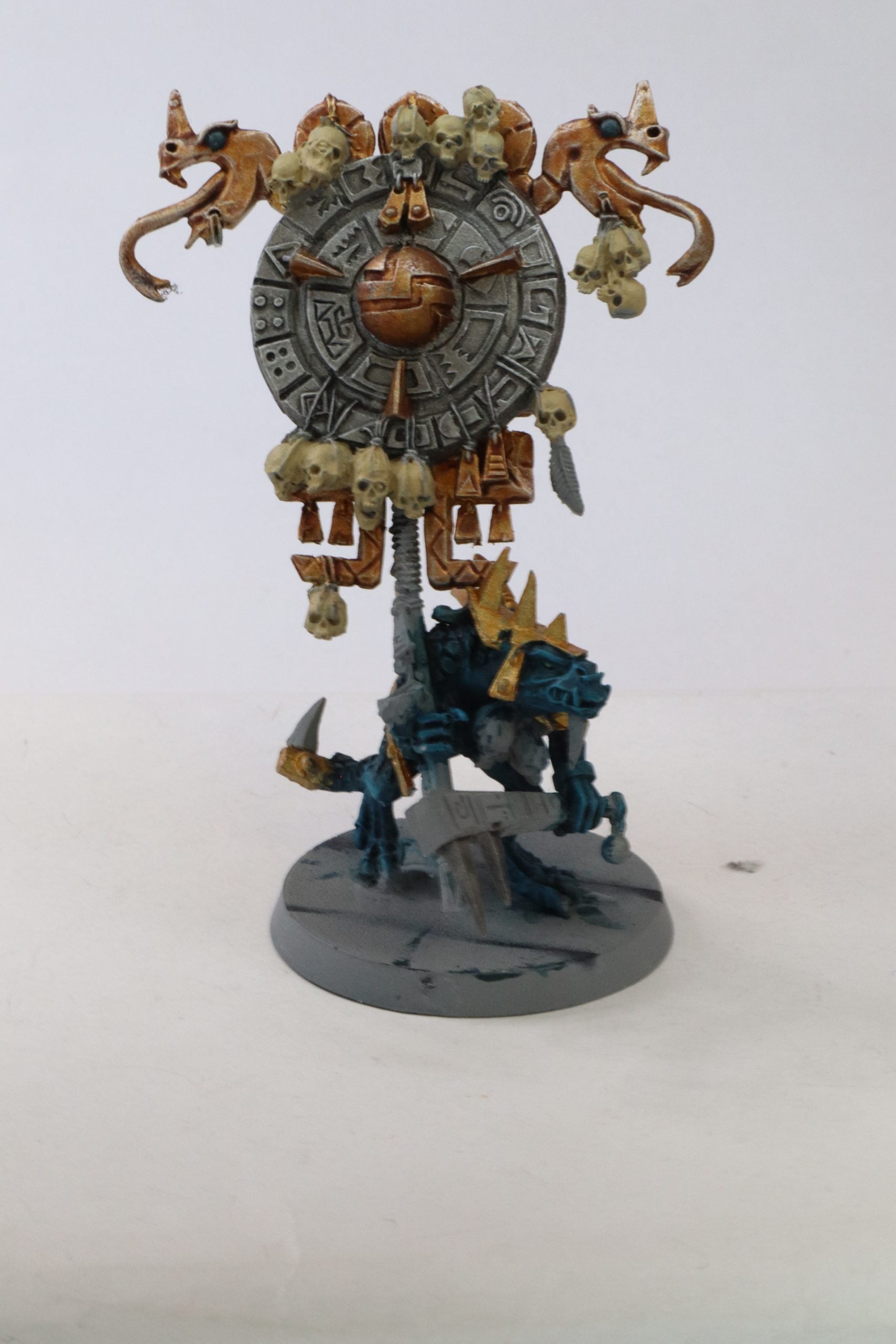 Scar Veteran With Battle Standard Finecast OOP