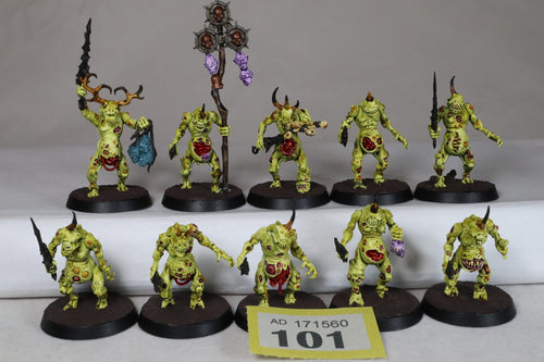 10x Plaguebearers of Nurgle