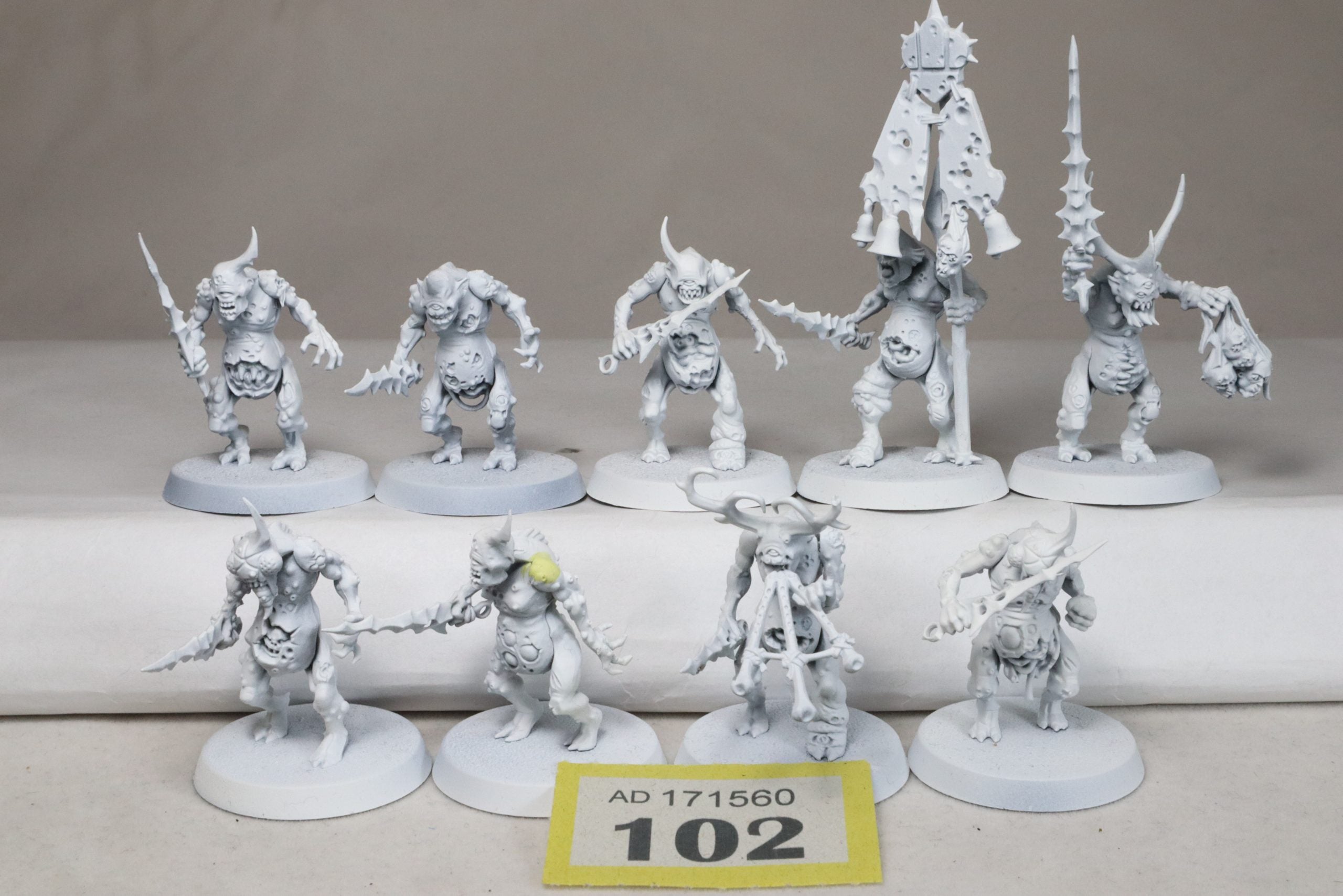 9x Plaguebearers of Nurgle