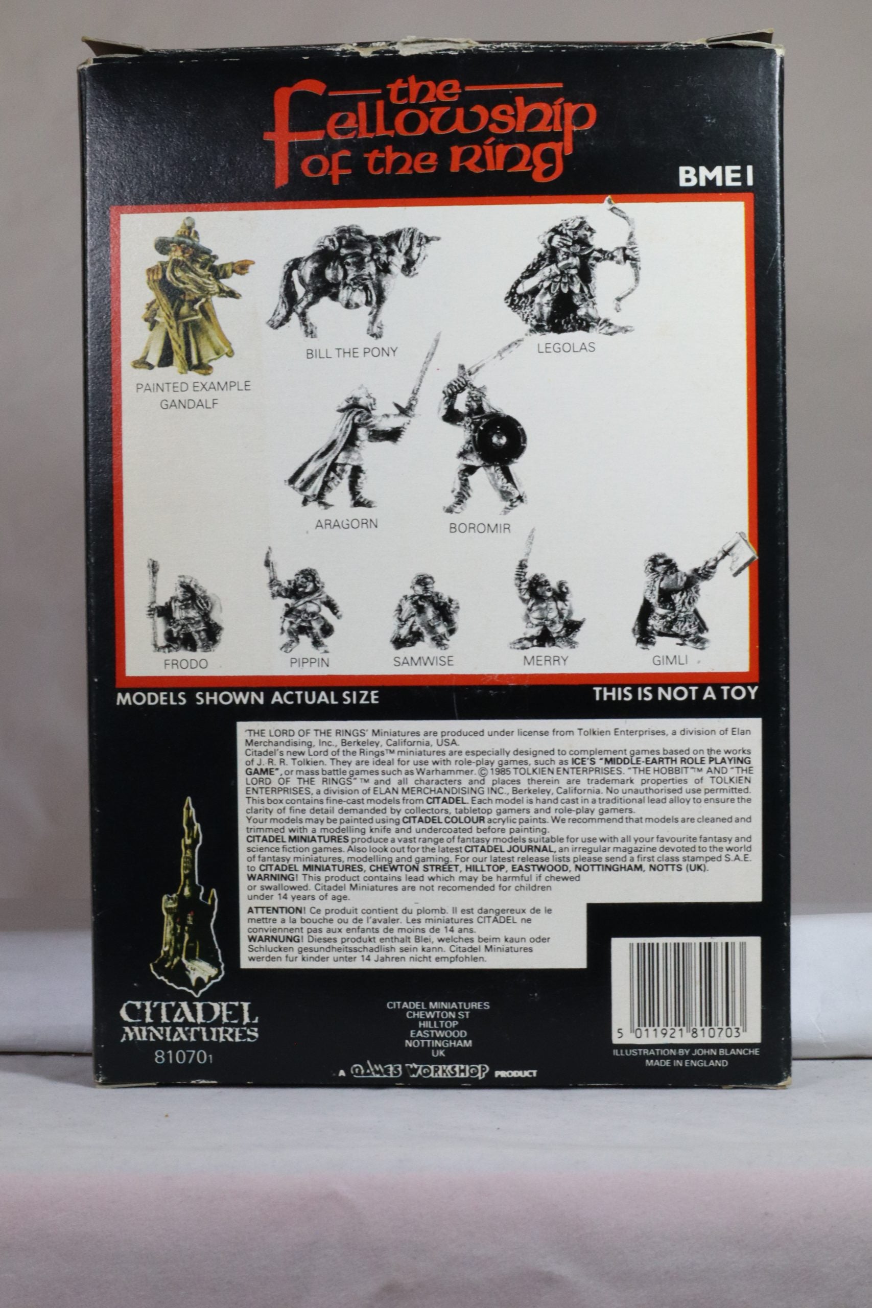 1985 Citadel BME1 - The Fellowship of the Ring