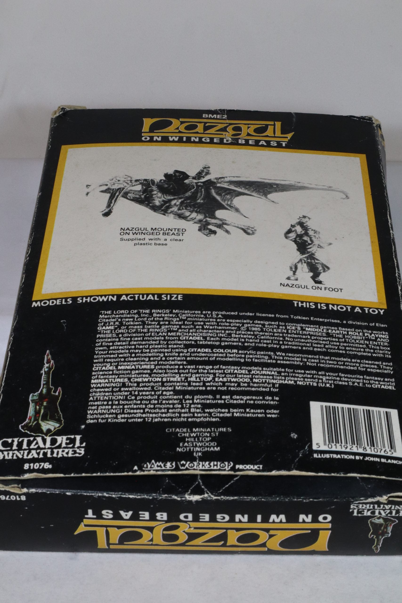 1985 Citadel BME2 - Nazgul On Winged Beast