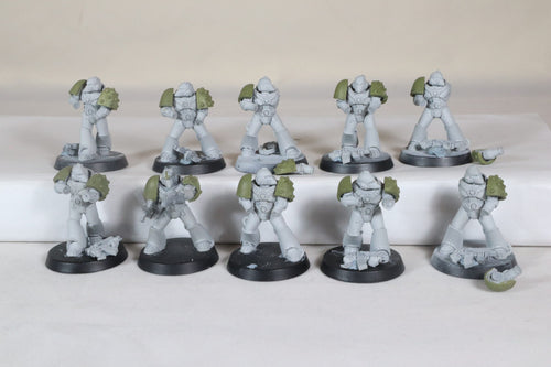 10 Man MKVI Tactical Squad With Power Pack And Sergeant Sprue