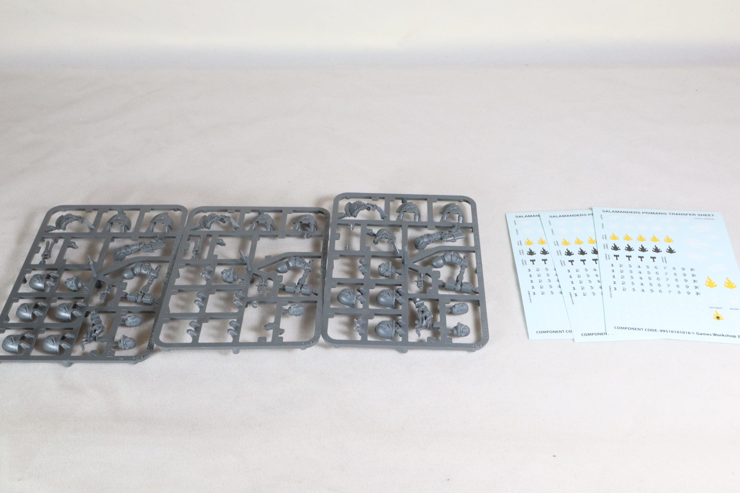 Salamanders Upgrade Sprue (Parts Missing)