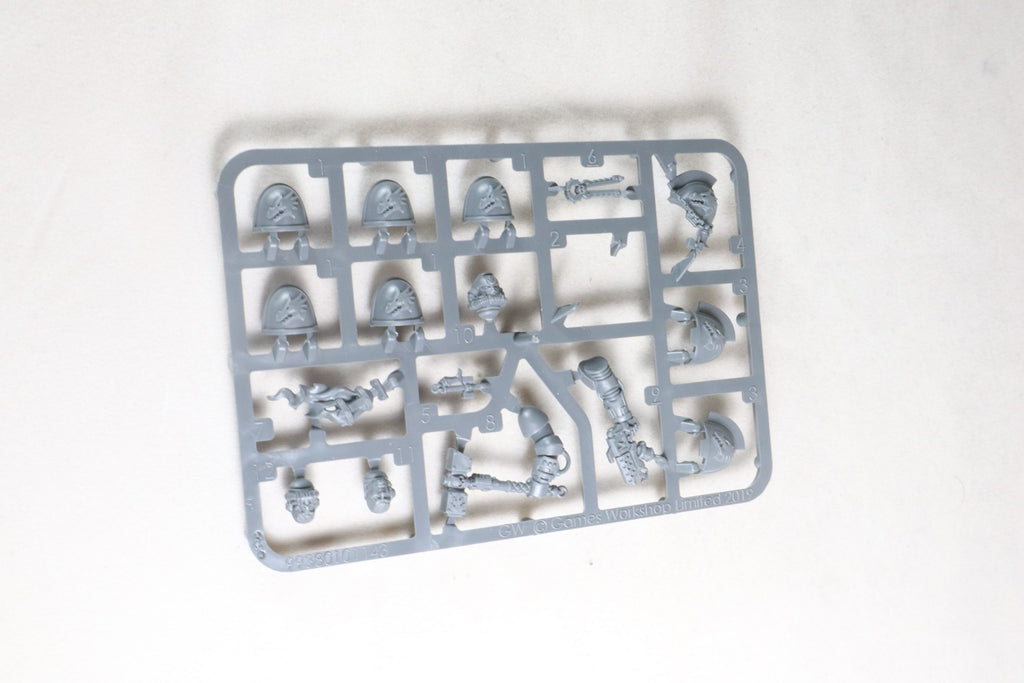 Salamanders Upgrade Sprue (Parts Missing)