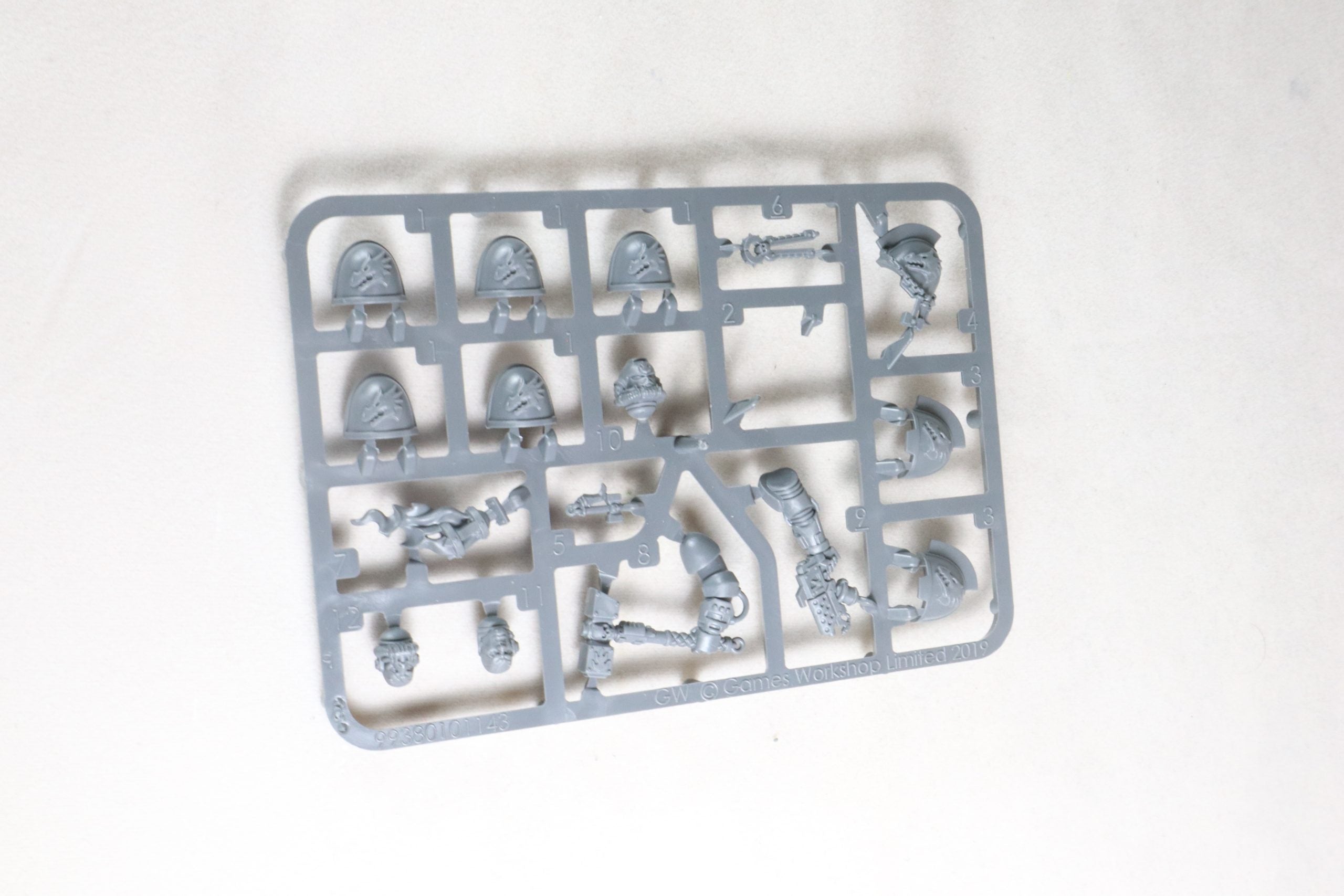 Salamanders Upgrade Sprue (Parts Missing)