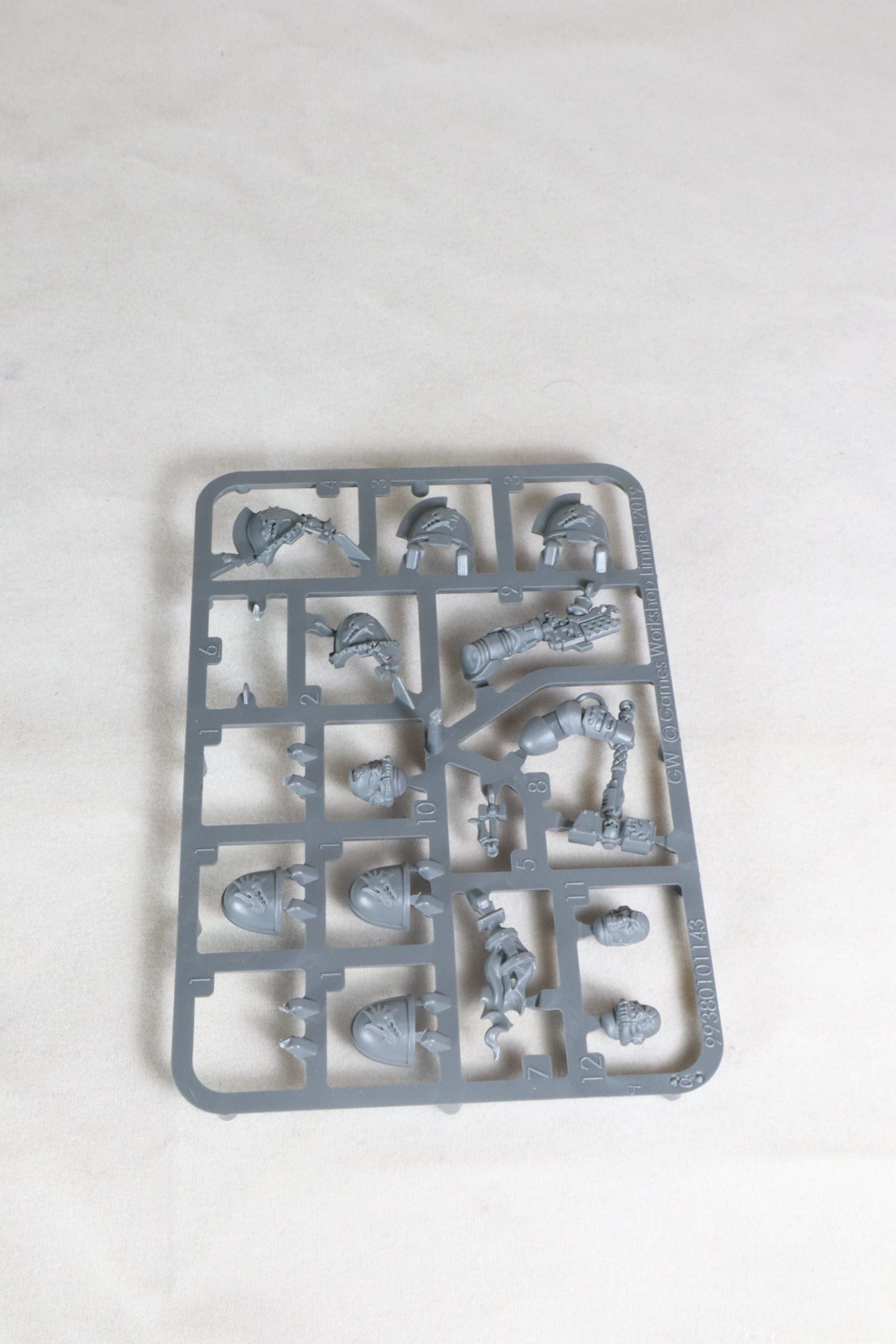 Salamanders Upgrade Sprue (Parts Missing)
