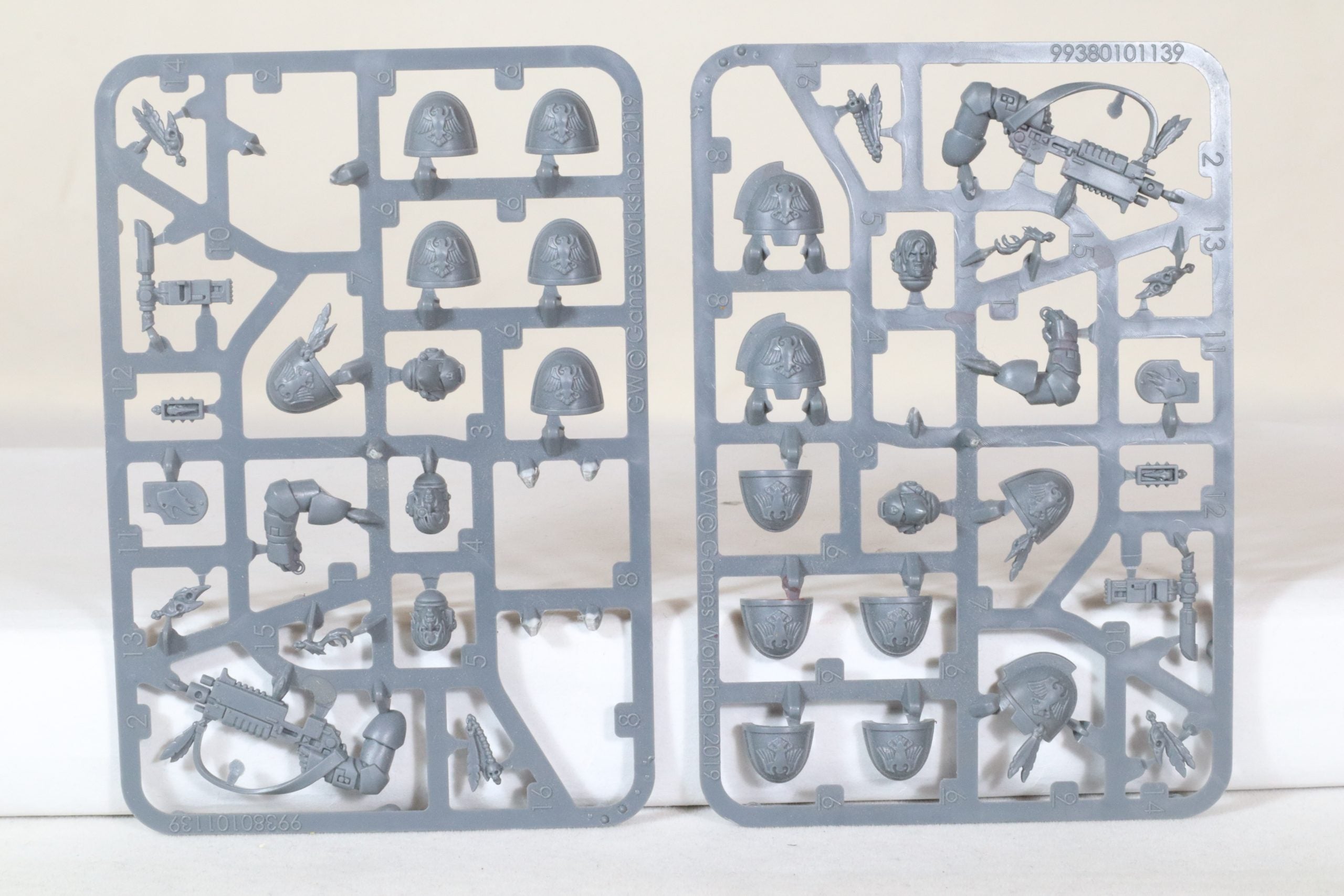 Raven Guard Primaris Upgrade Sprues Parts Missing