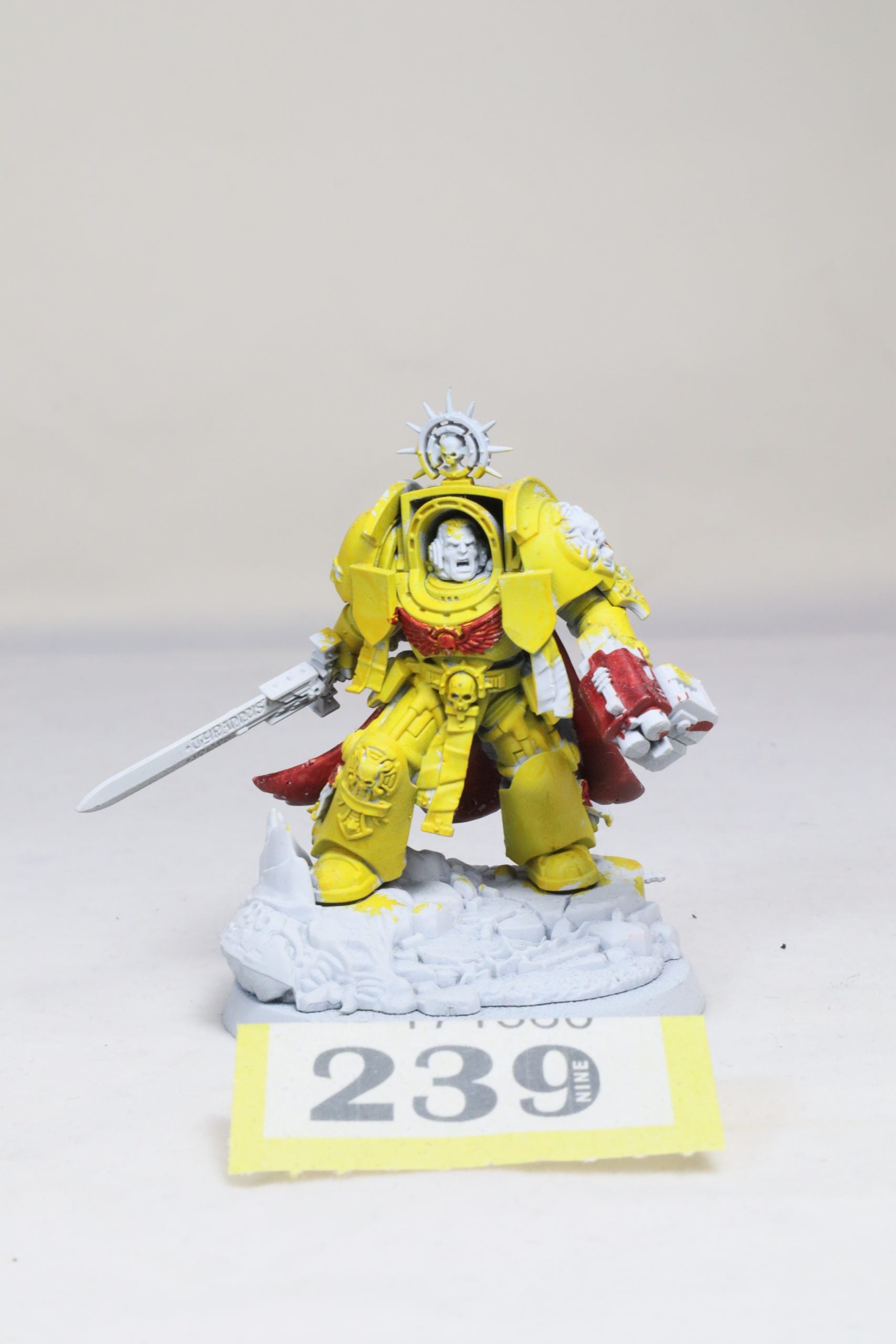 Primaris captain in terminator armour