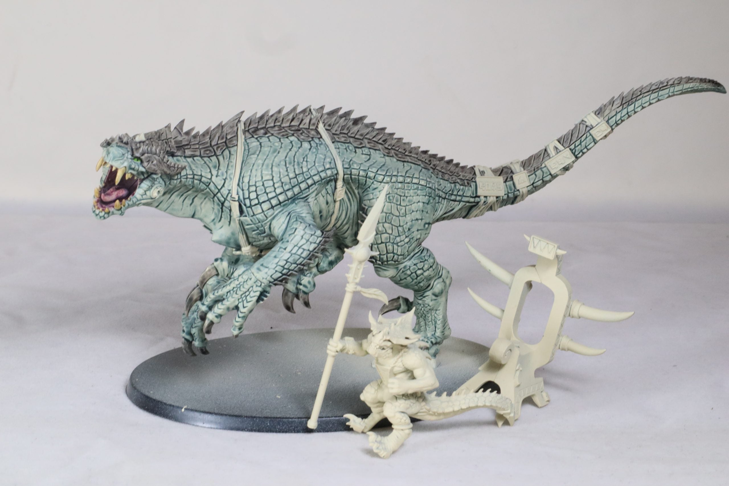 Saurus Scar-Veteran on Carnosaur