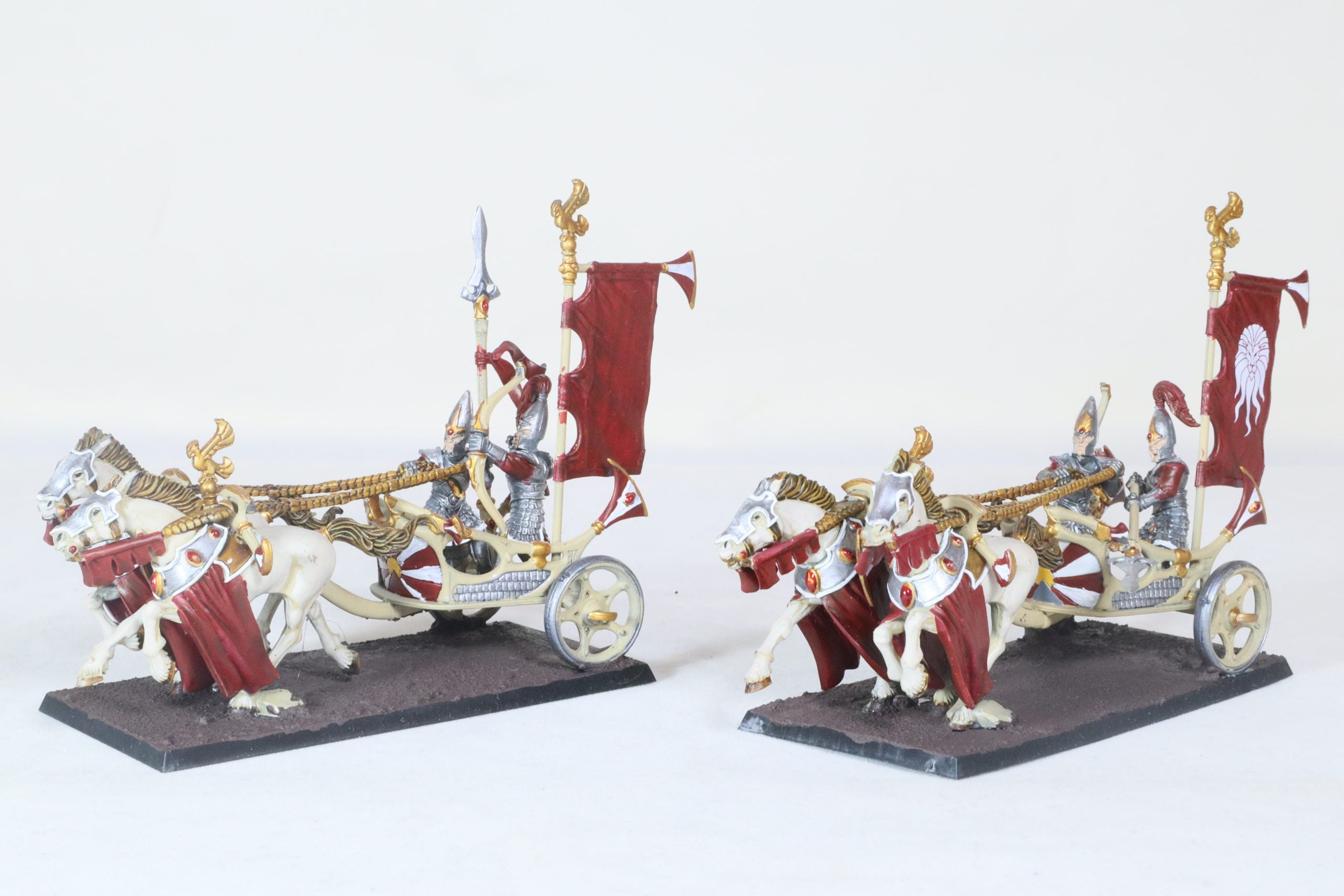 High Elves Tiranoc chariots