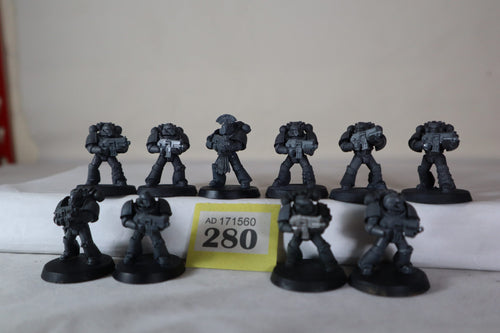 10 Man MKIV Tactical Space Marine Squad with sergeant