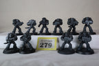 10 Man MKIV Tactical Space Marine Squad with sergeant