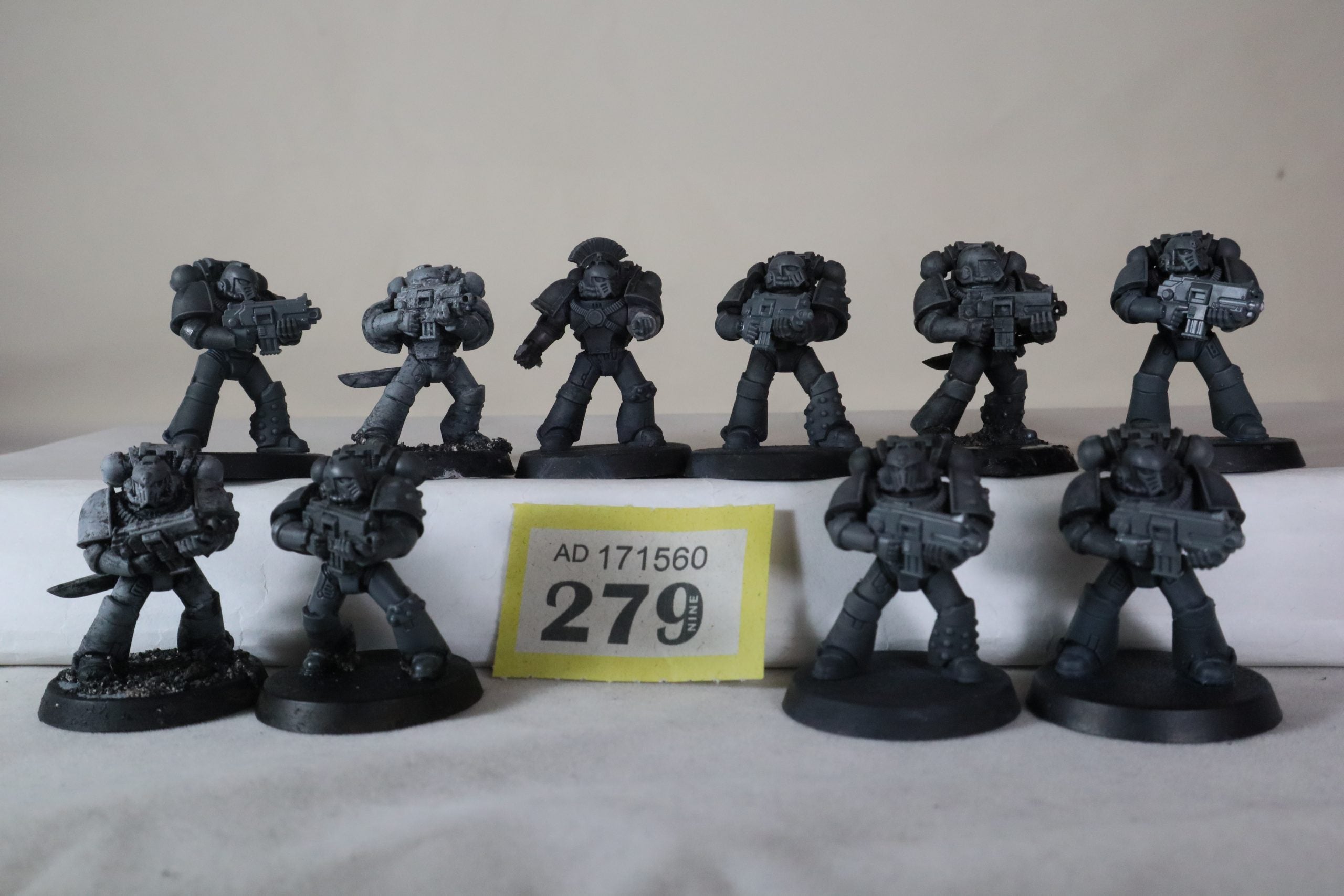10 Man MKIV Tactical Space Marine Squad with sergeant