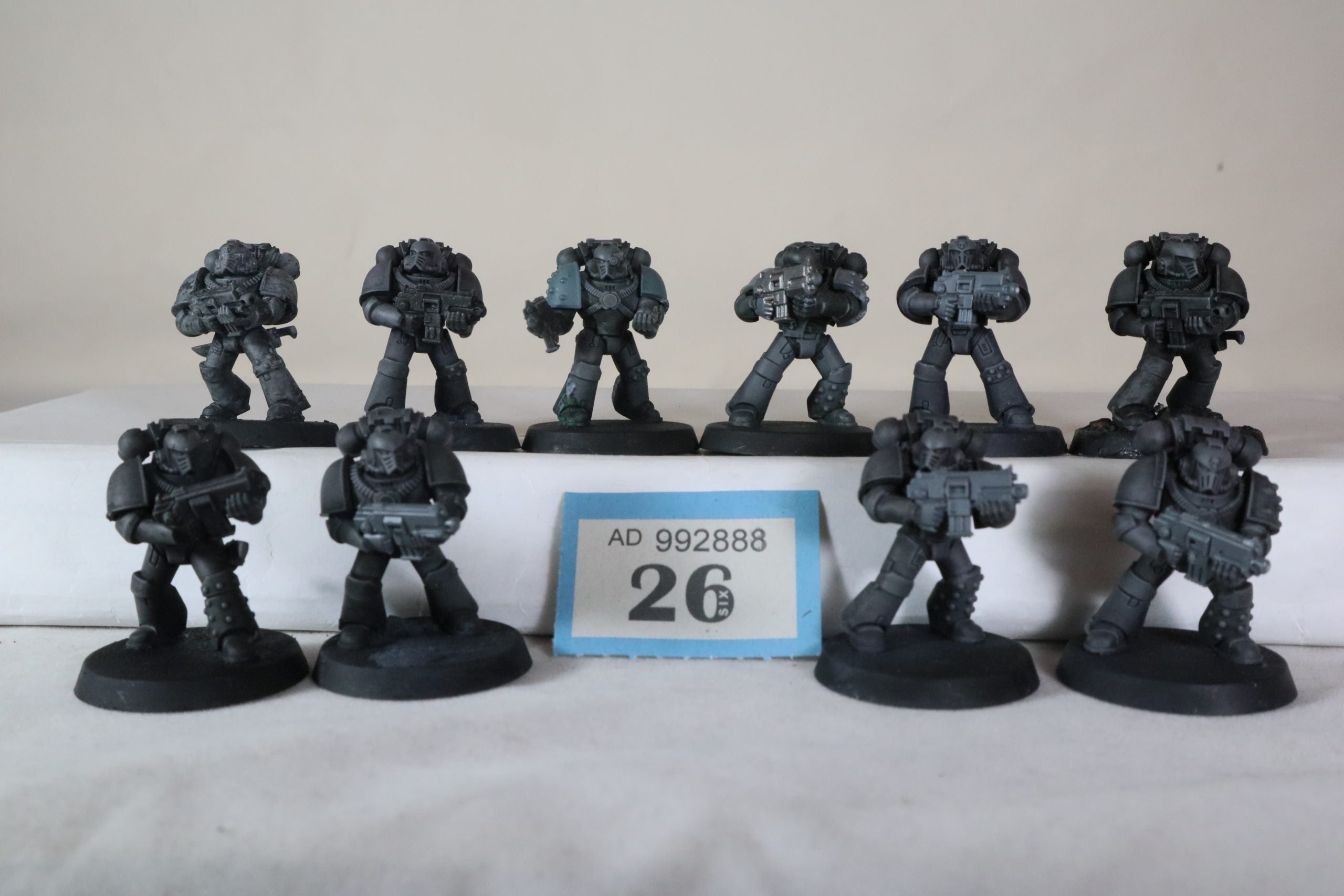 10 Man MKIV Tactical Space Marine Squad