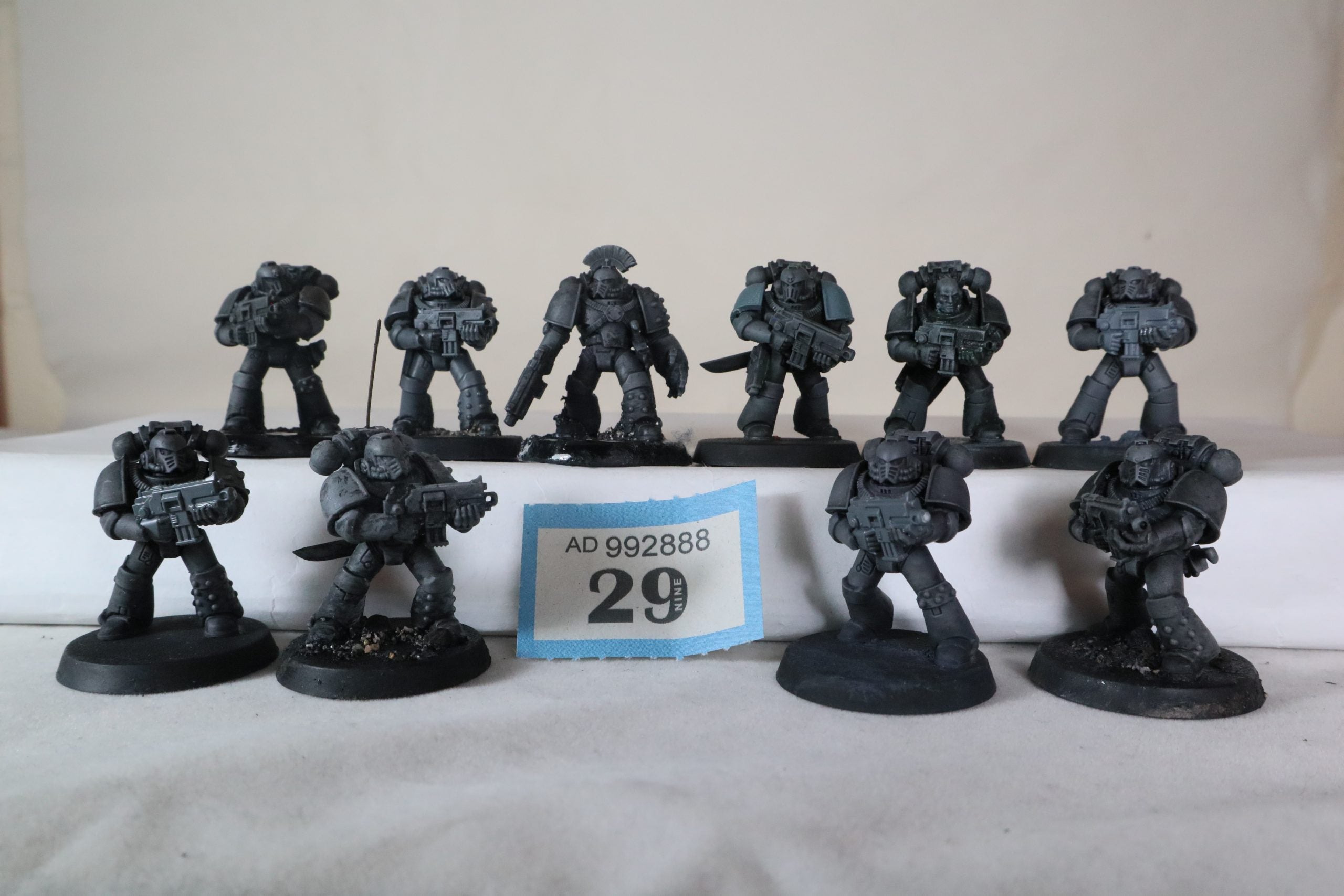 10 Man MKIV Tactical Space Marine Squad with sergeant