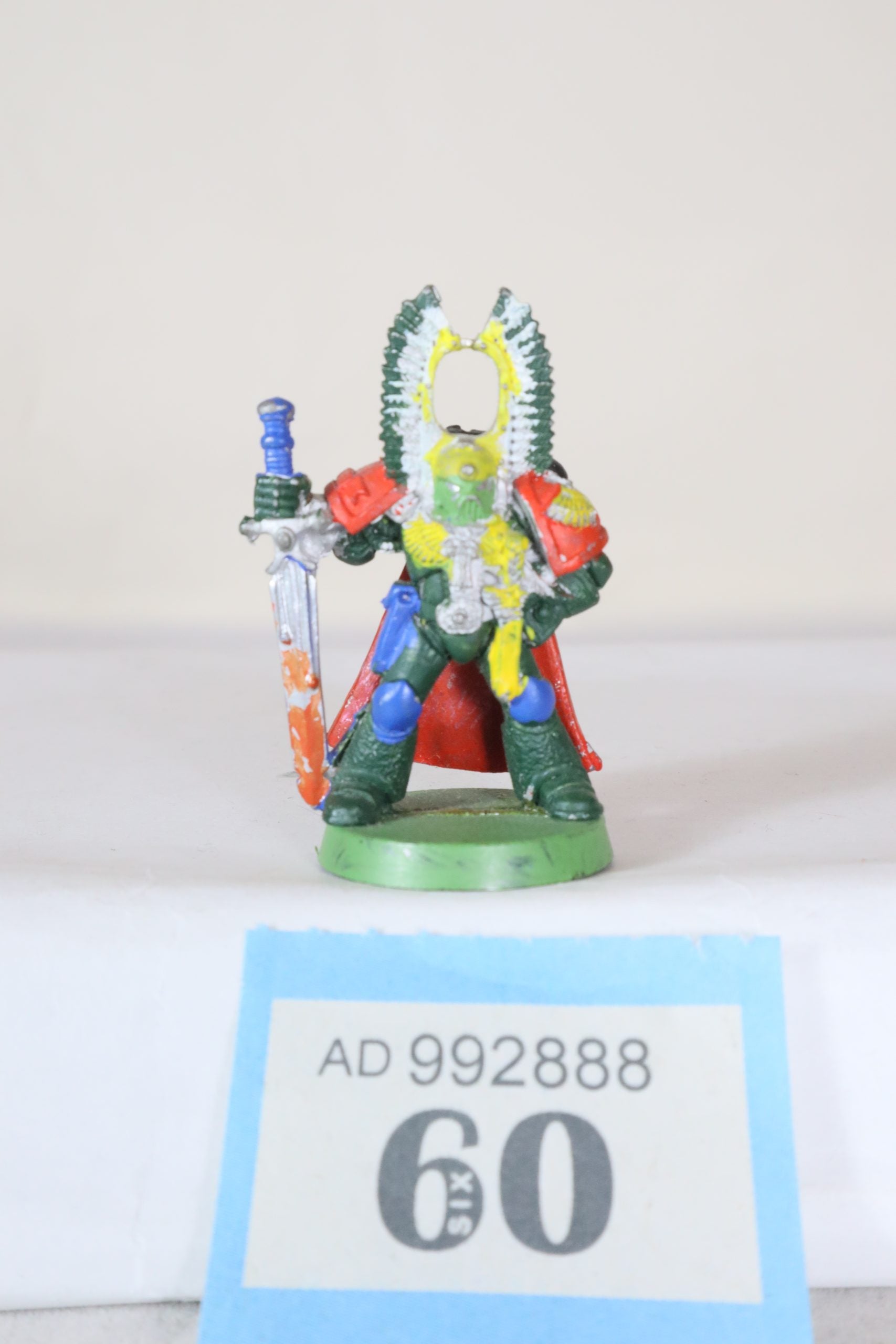 Rouge trader Dark Angels Captain Metal