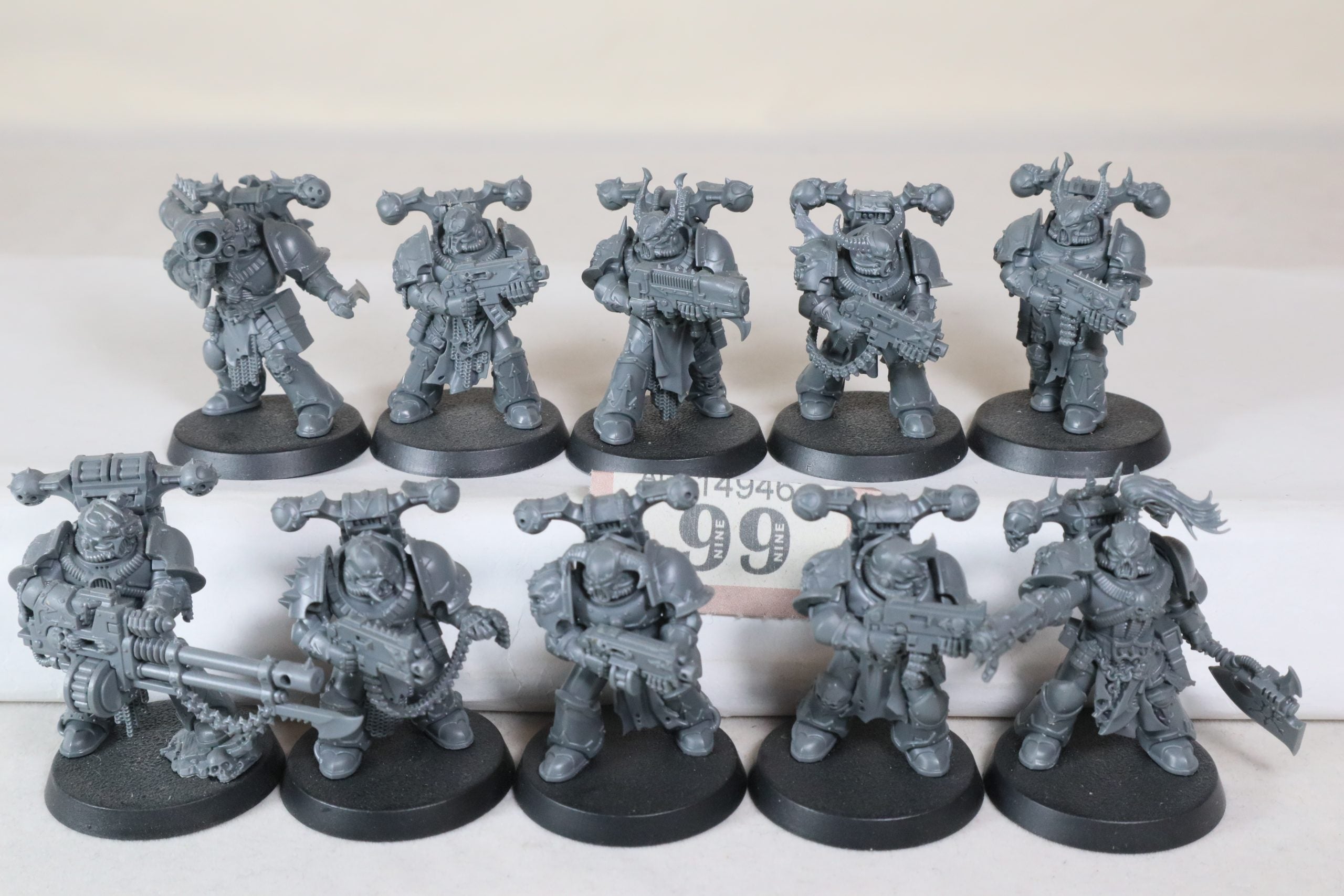 Chaos Space Marine Legionaries