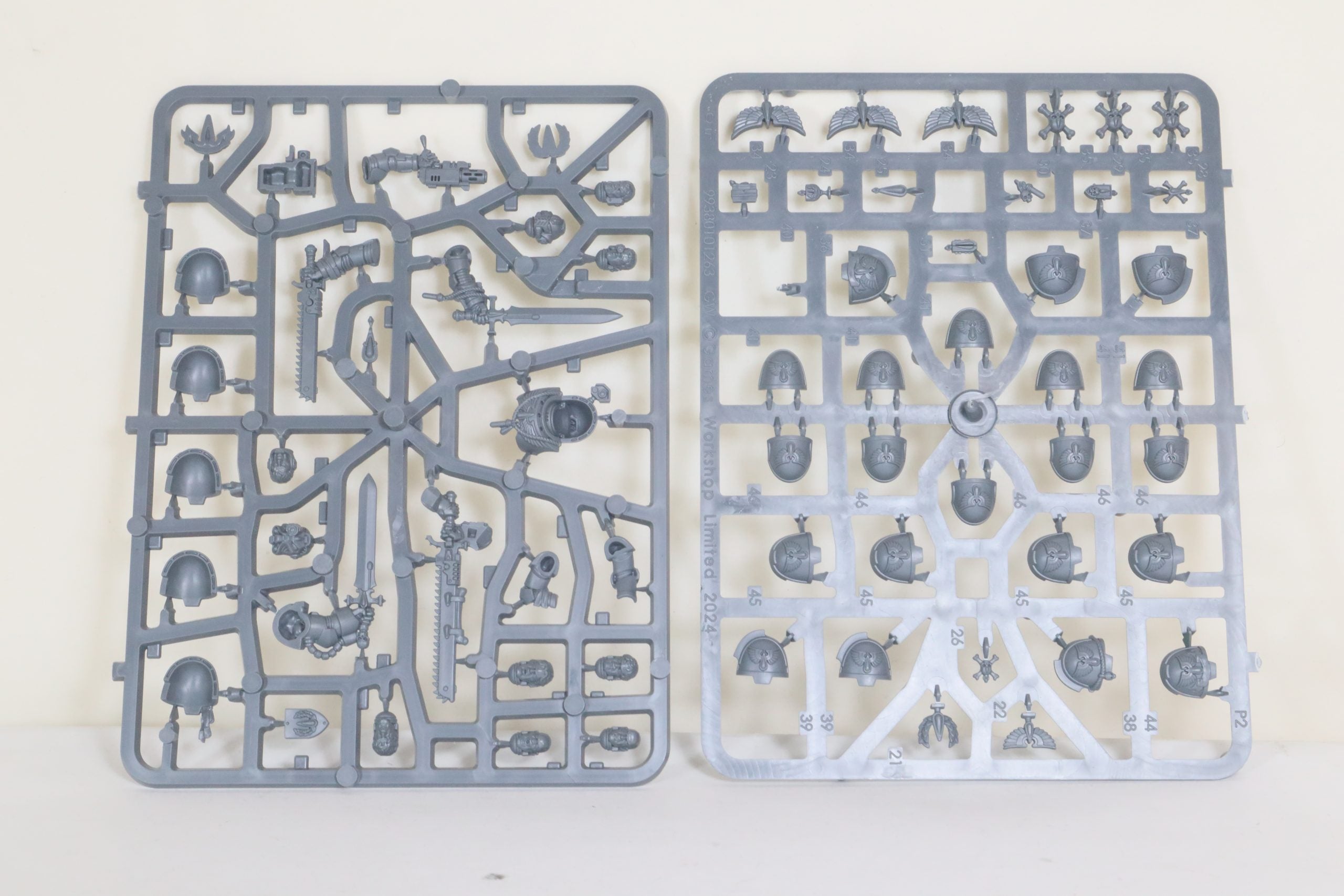 Dark Angels: Upgrades sprues (No box or Transfers)
