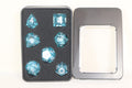 blue liquid core dice