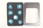 blue liquid core dice