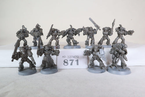 11 Space Wolf gray hunters