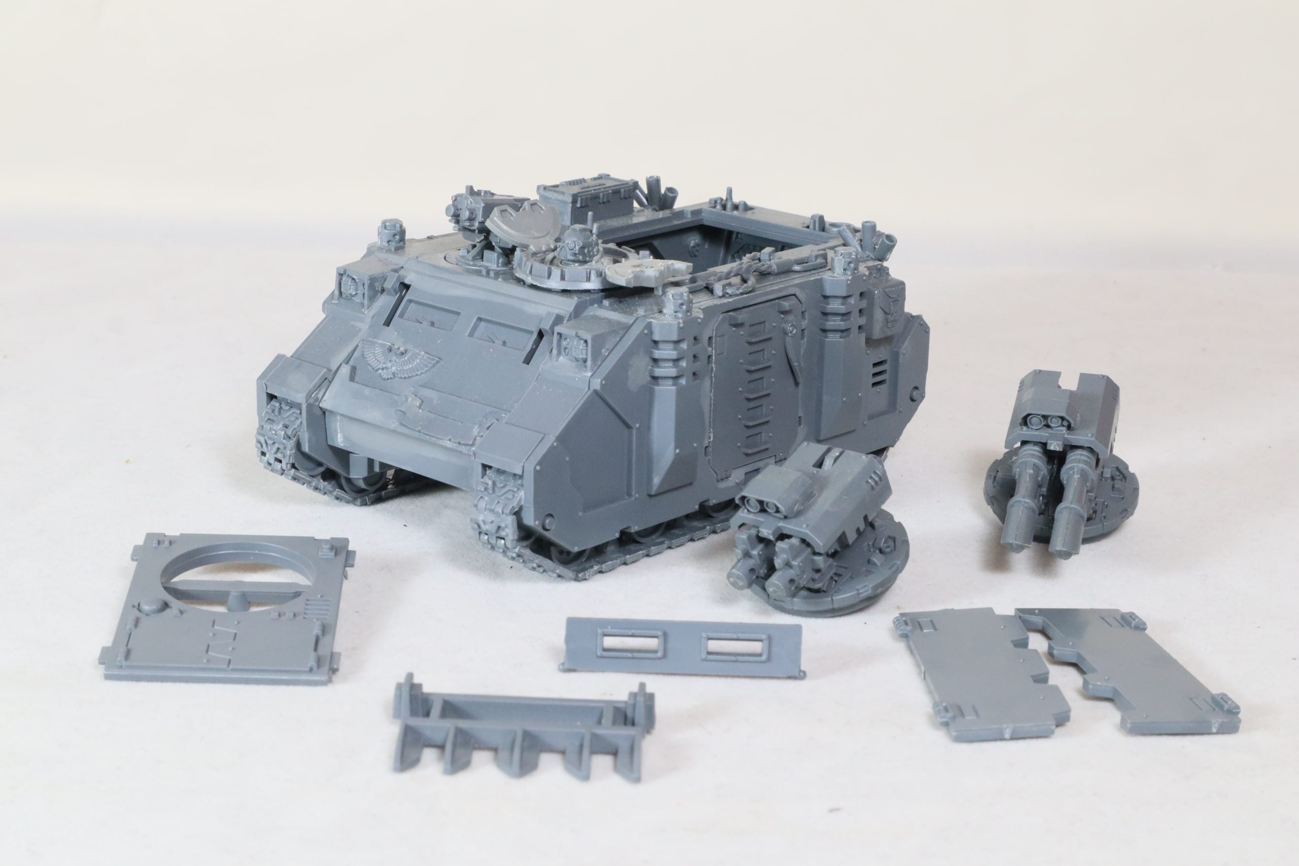 Rhino with Razorback parts