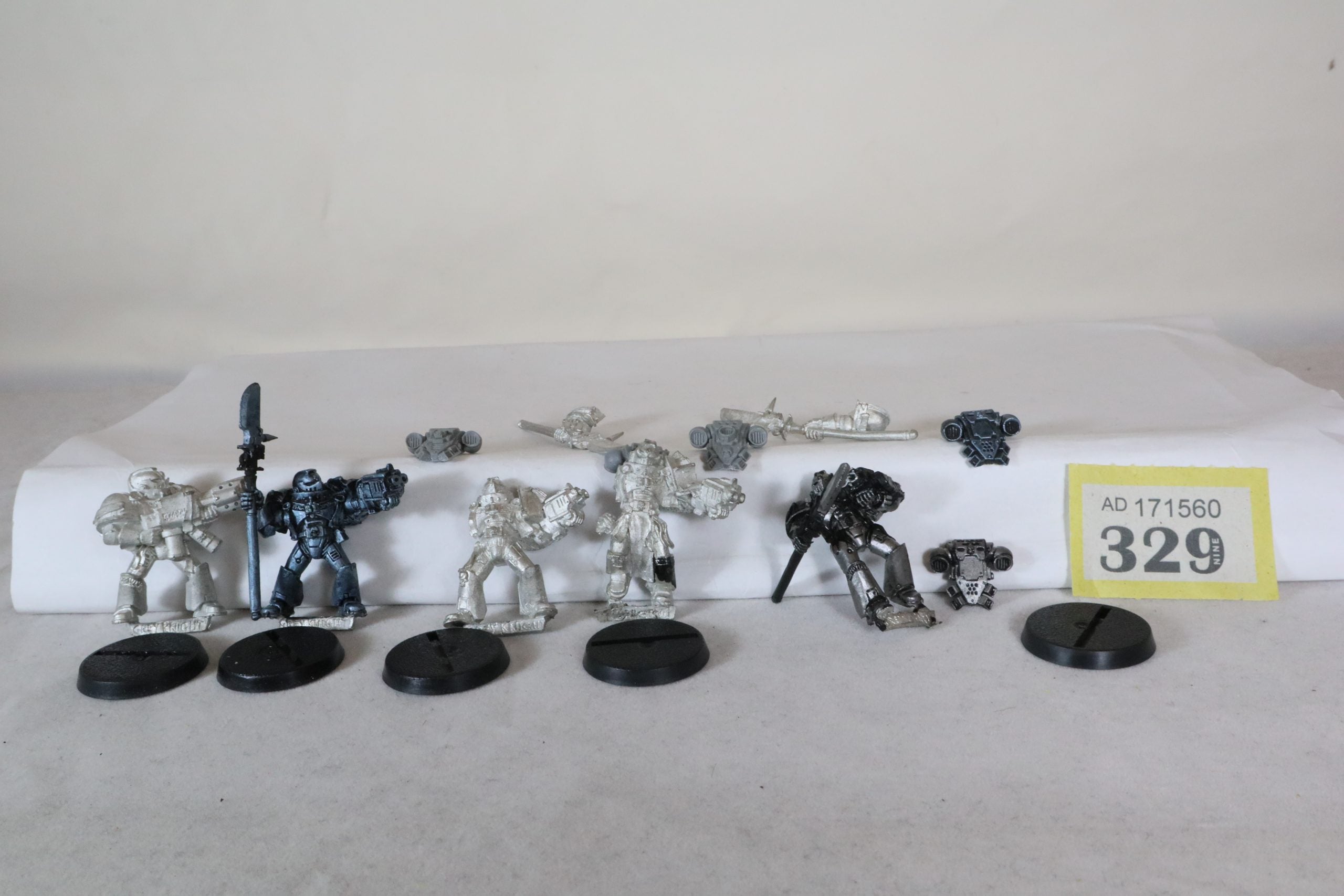 Grey Knights space marine squad (5) metal