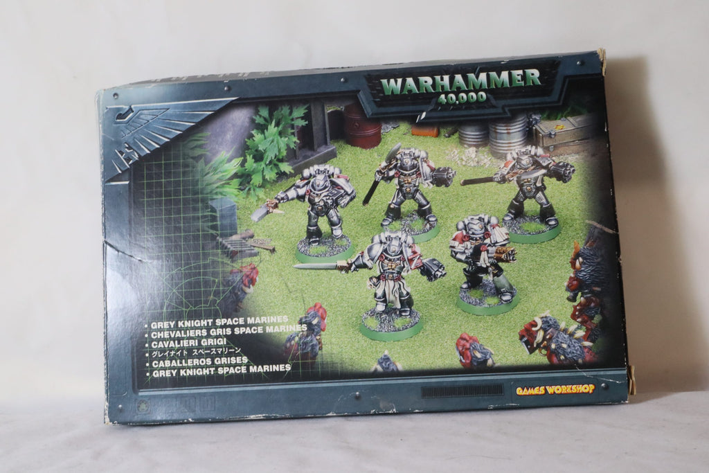 Grey Knights space marine squad (5)