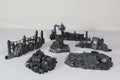 Kill Team: Octarius Scatter Terrain Walls And Scrap