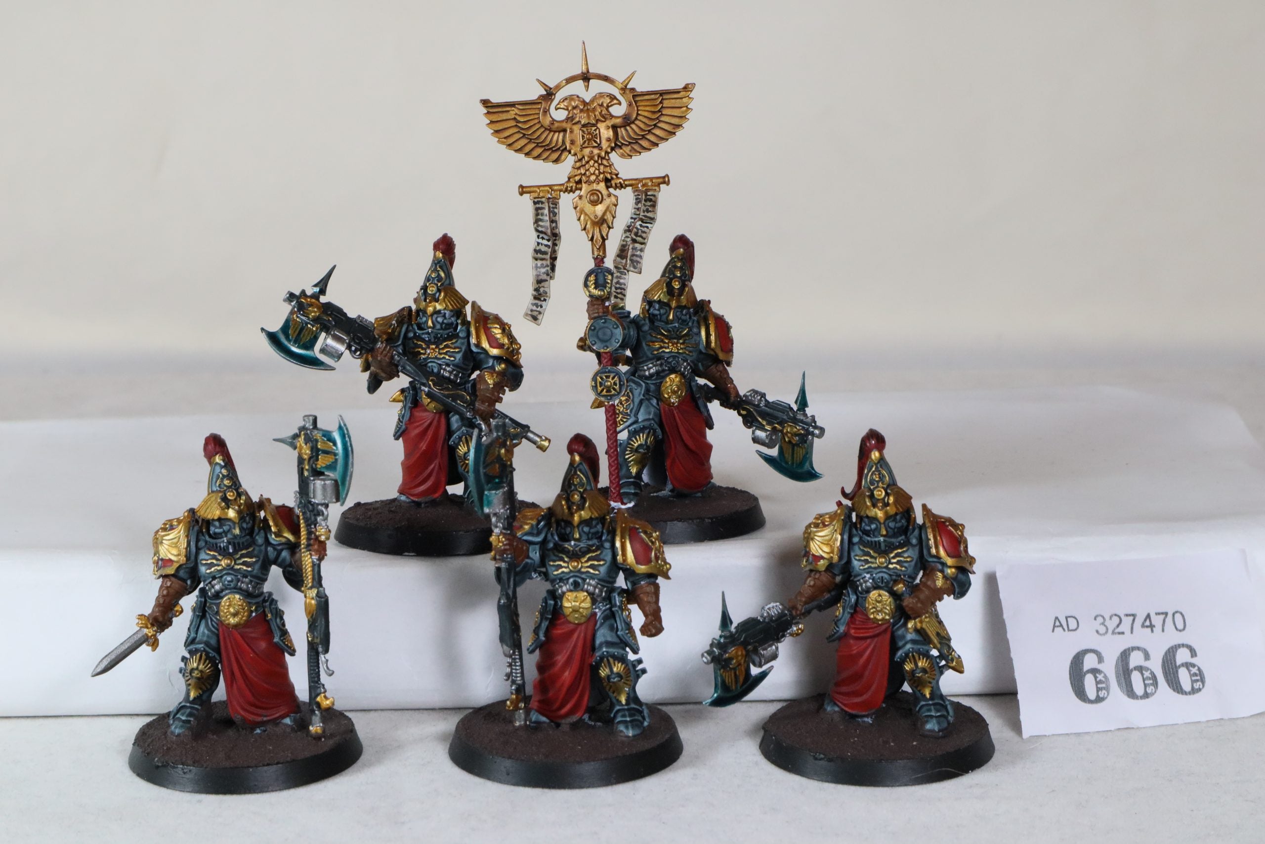Custodian Wardens With Axes