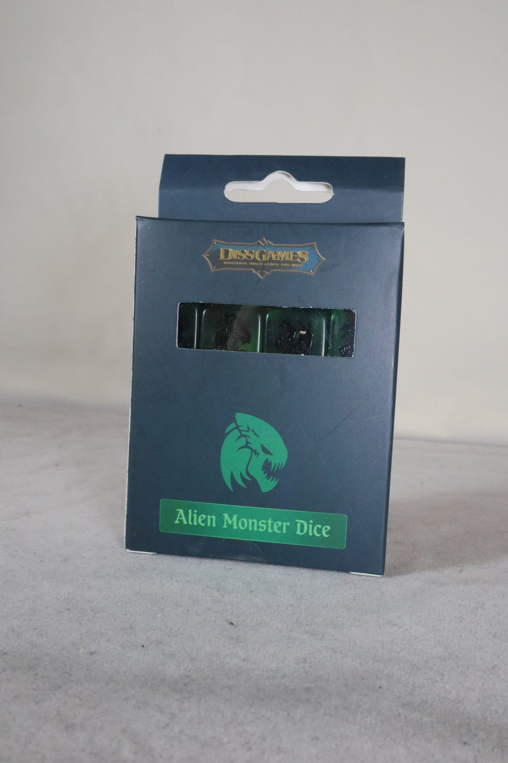 Alien monster dice set