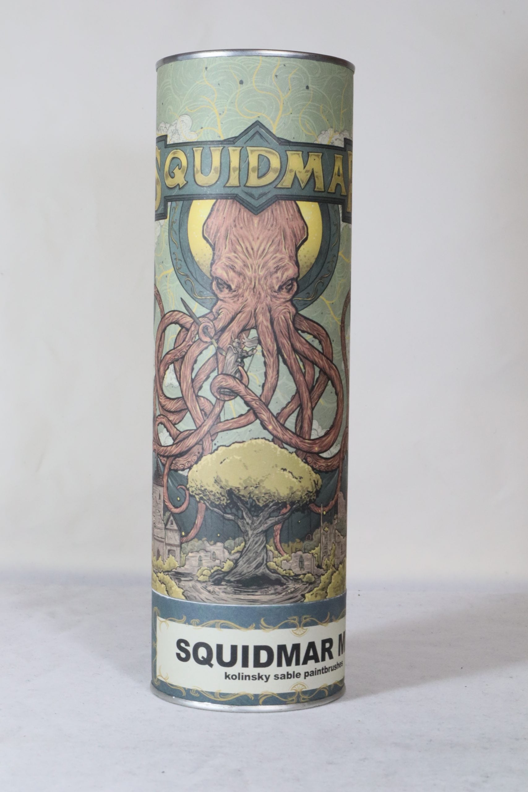Squidmar Kolinski Sable Paintbrushes MK1