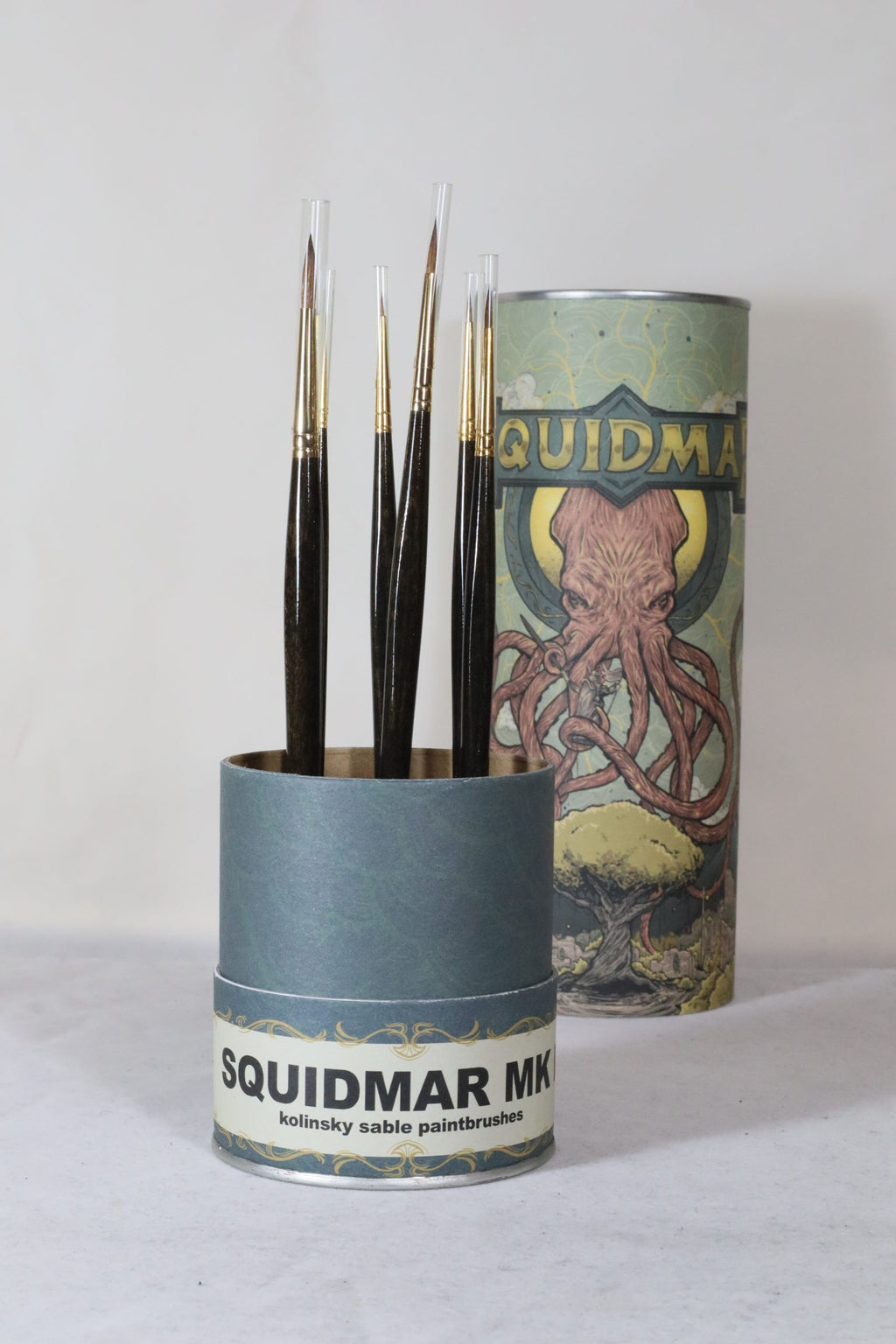Squidmar Kolinski Sable Paintbrushes MK1