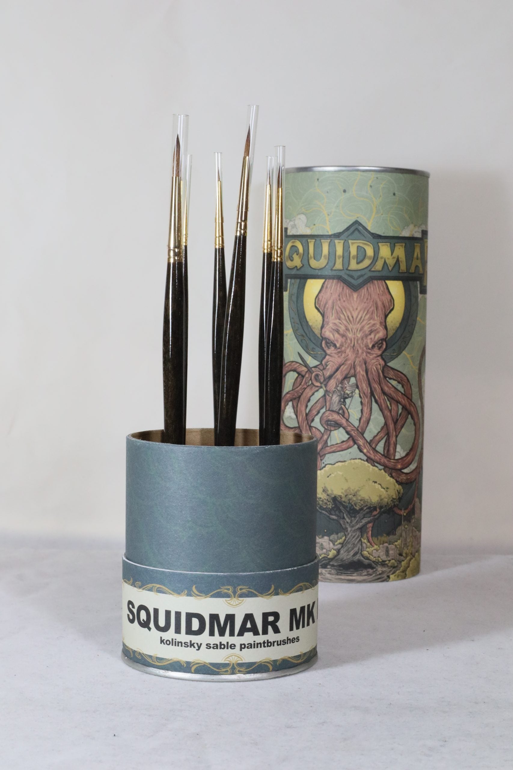 Squidmar Kolinski Sable Paintbrushes MK1